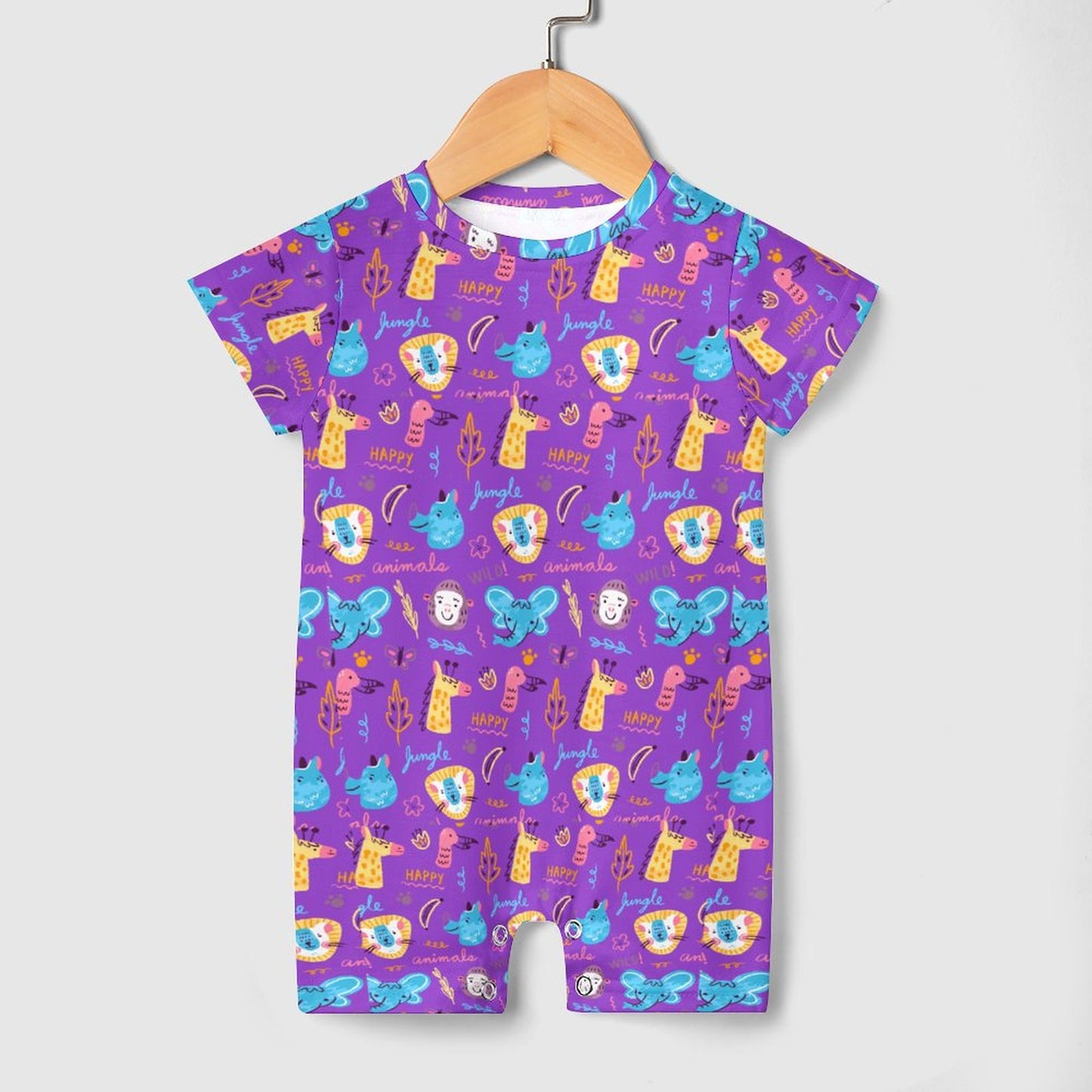 Cute Animals Baby Bodysuit Romper