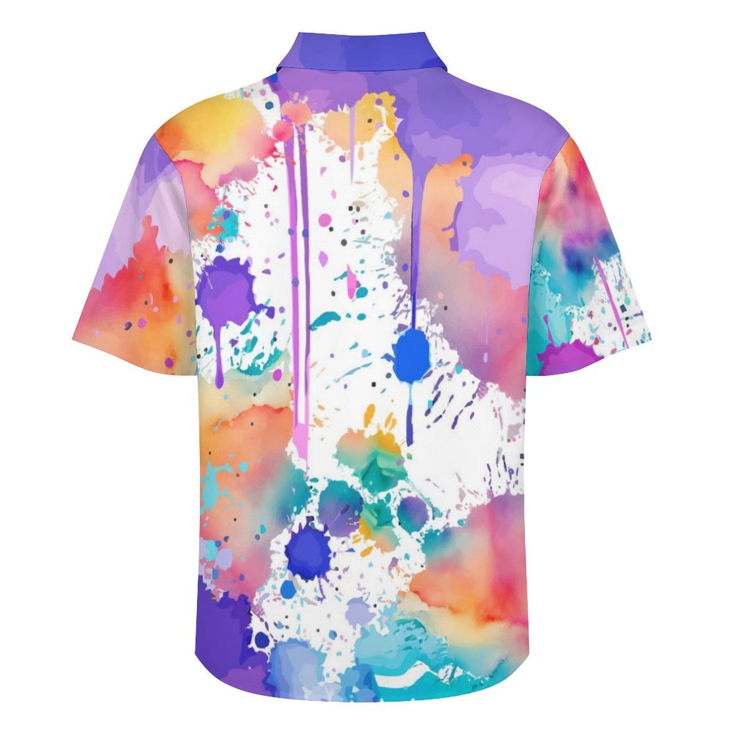 Short Sleeve Shirt with Pockets LM056 (All-Over Printing)