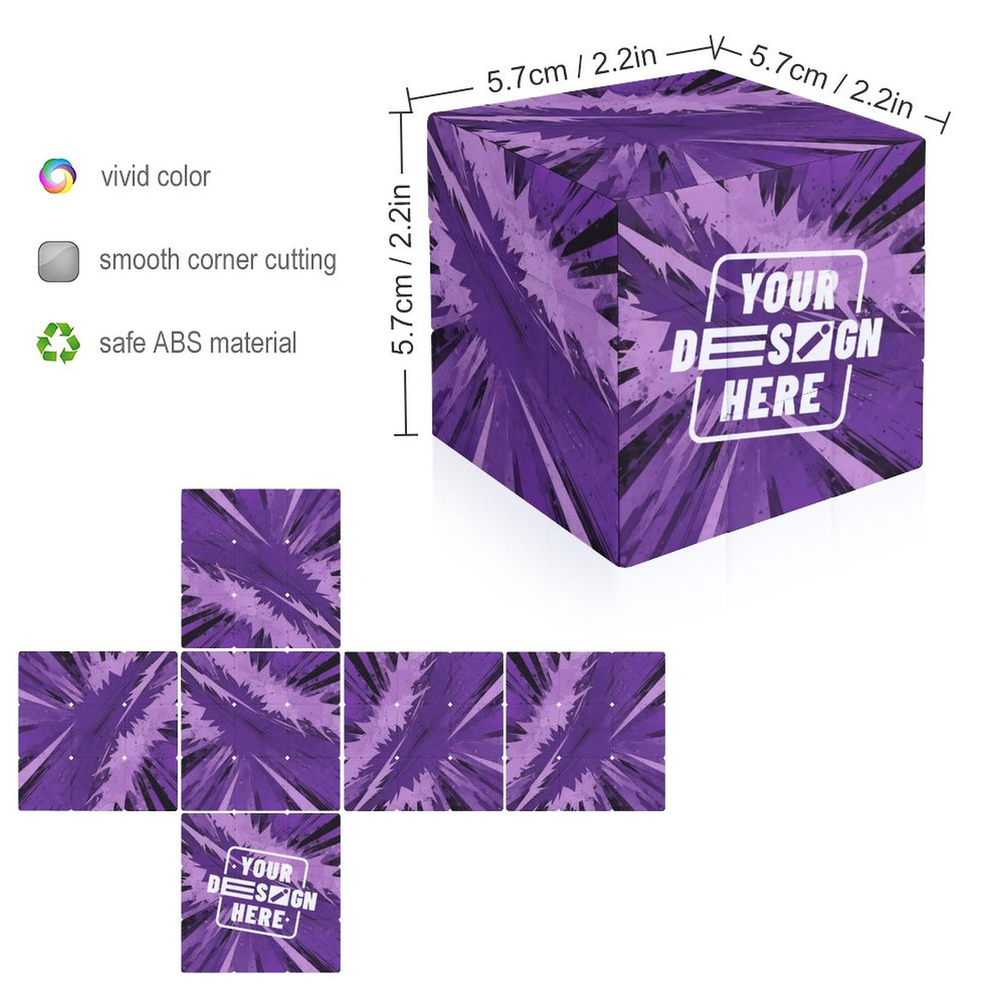 3x3 Magic Cube (One-sided Printing)