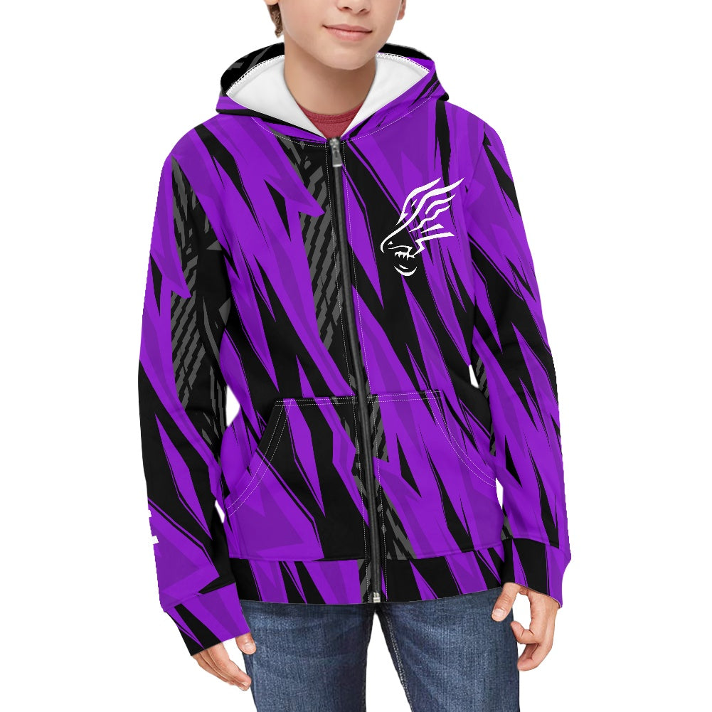 ANACORTES FOOTBALL Kids Zipper Hoddies