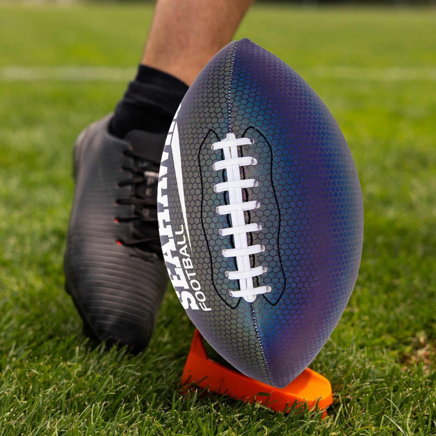 972. Reflective Type Size 9 American Football