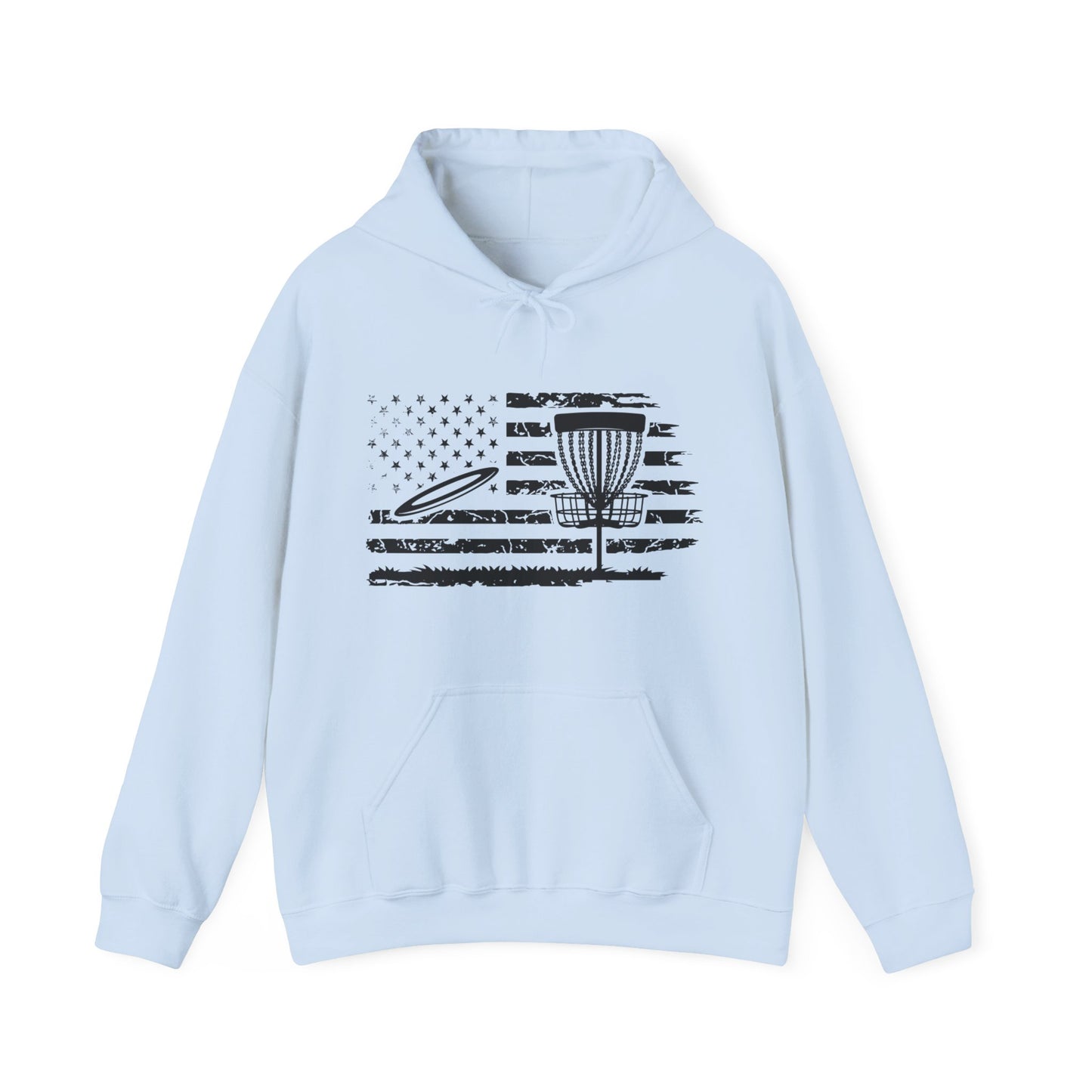 FLAG USA - DISC GOLF Unisex Heavy Blend™ Hooded Sweatshirt