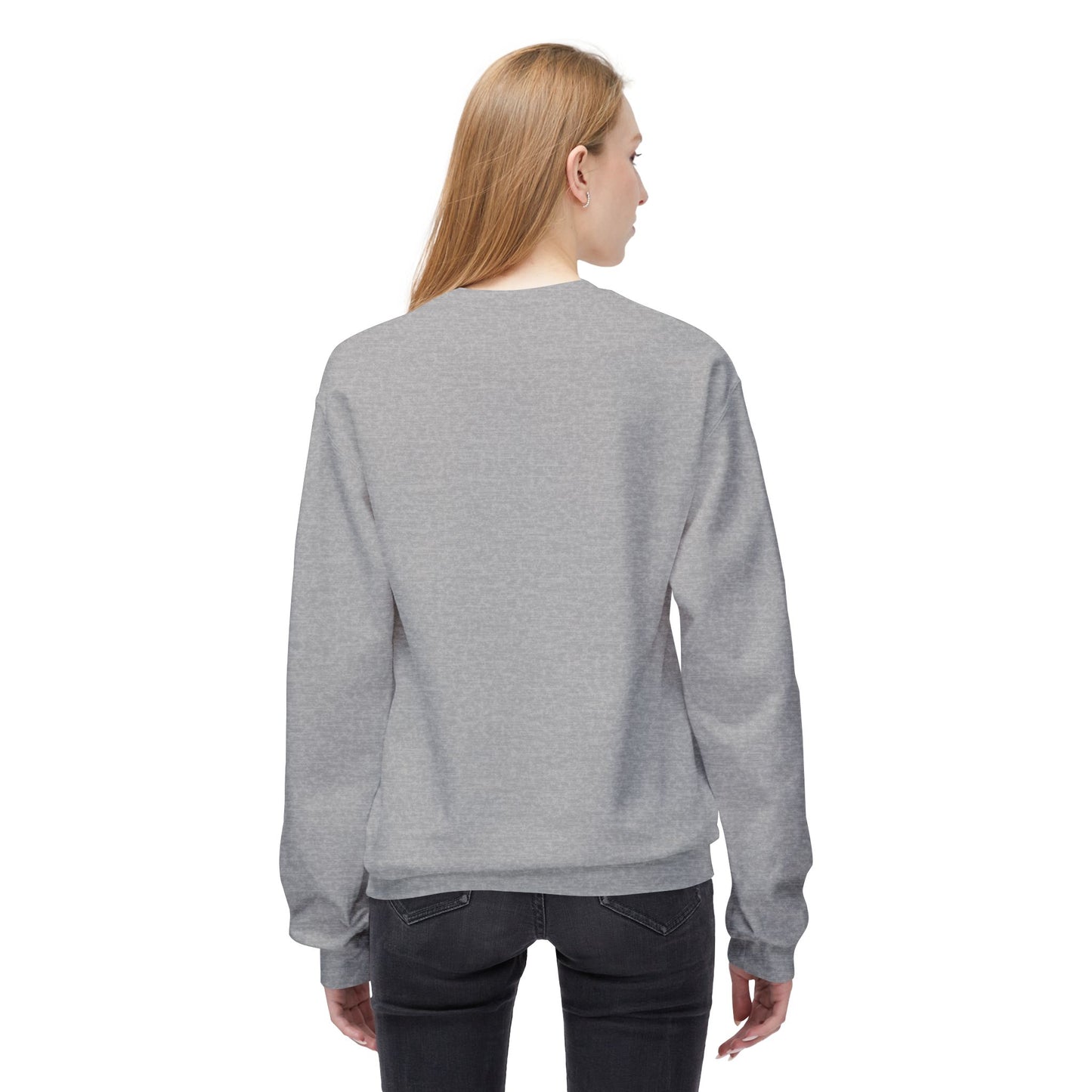 IO FITNESS Unisex Midweight Softstyle Fleece Crewneck Sweatshirt