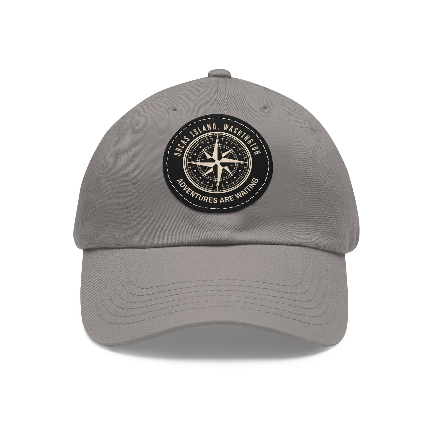 ORCAS COMPASS Hat with Leather Patch (Round)