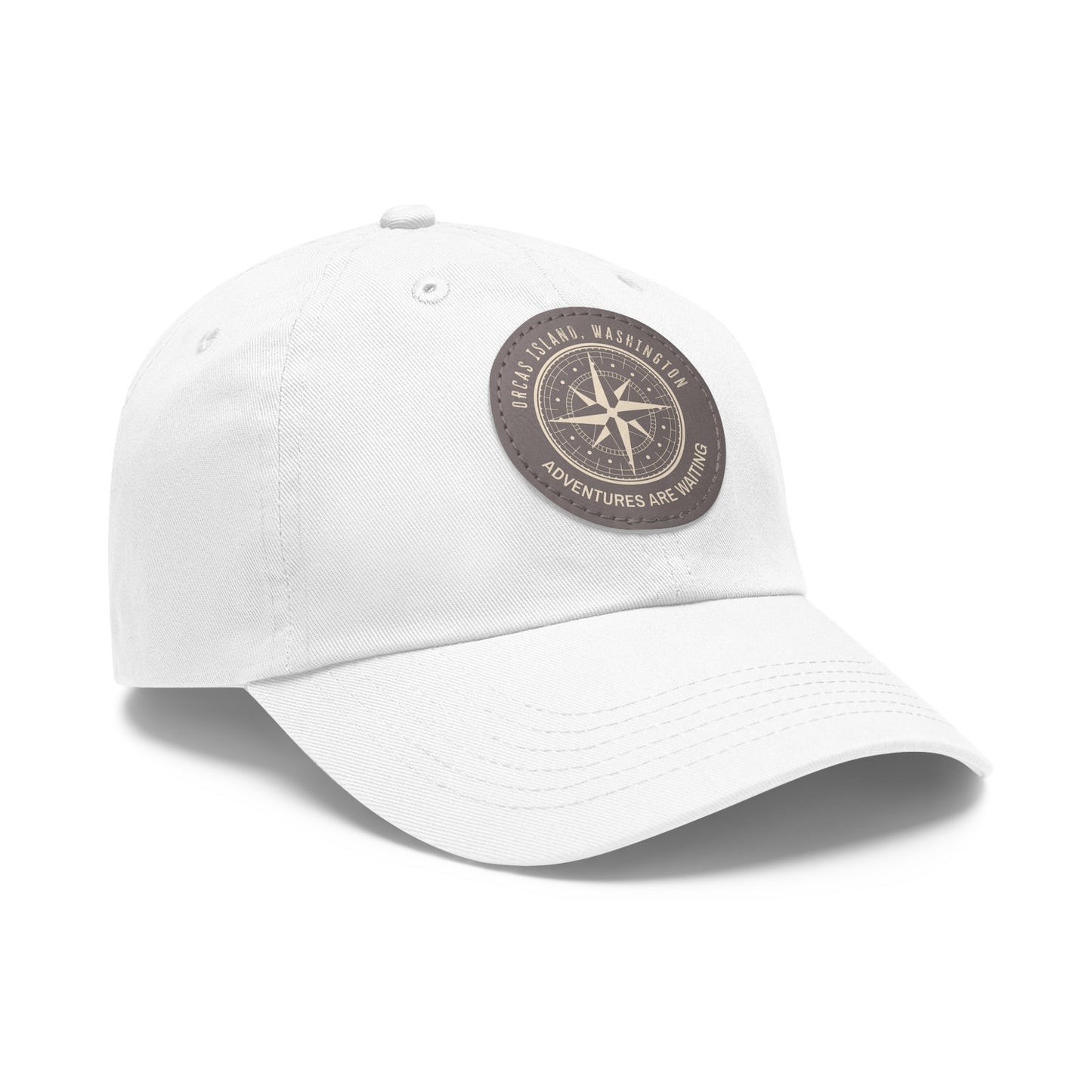 ORCAS COMPASS Hat with Leather Patch (Round)