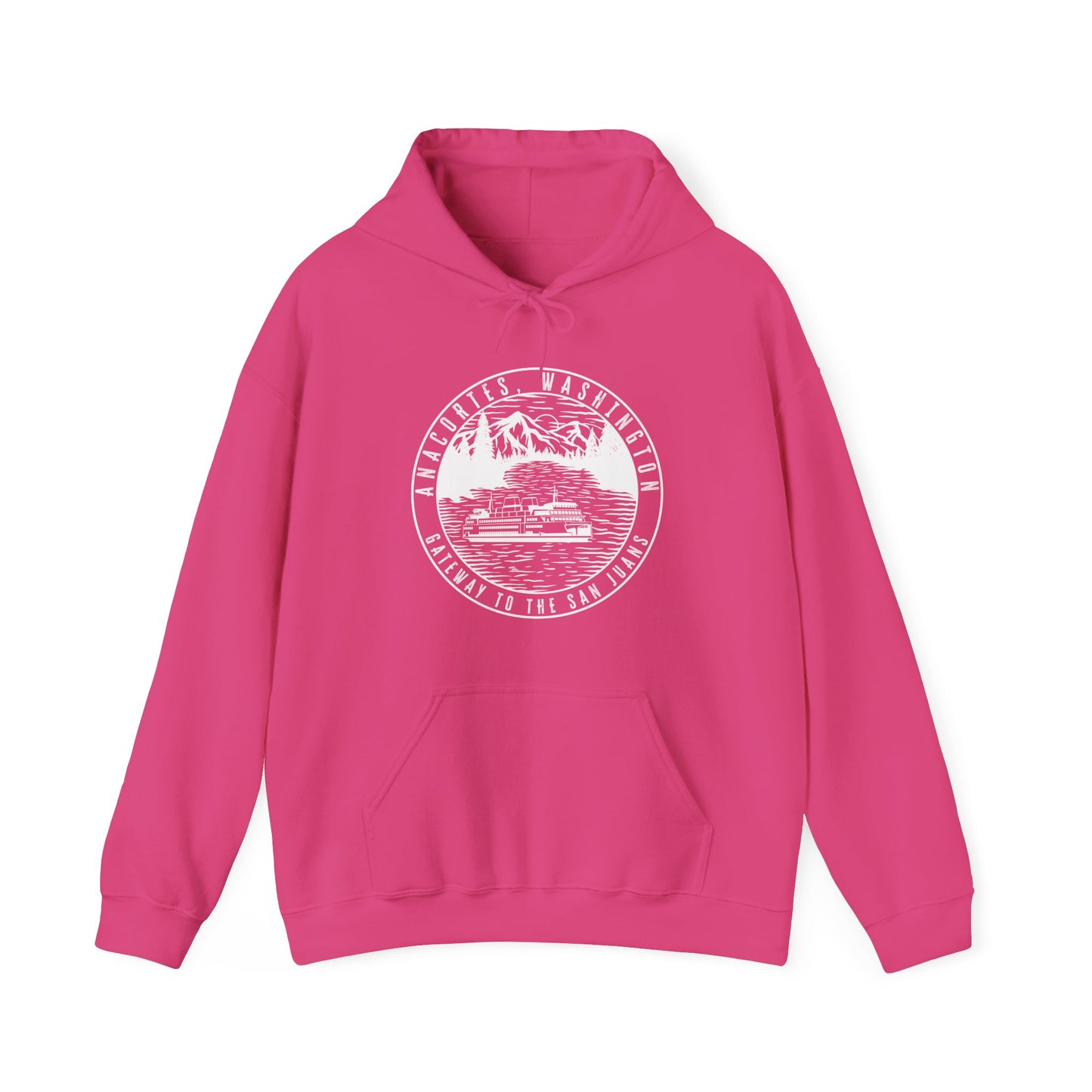 Anacortes Gateway Ferry Unisex Heavy Blend™ Hooded Sweatshirt