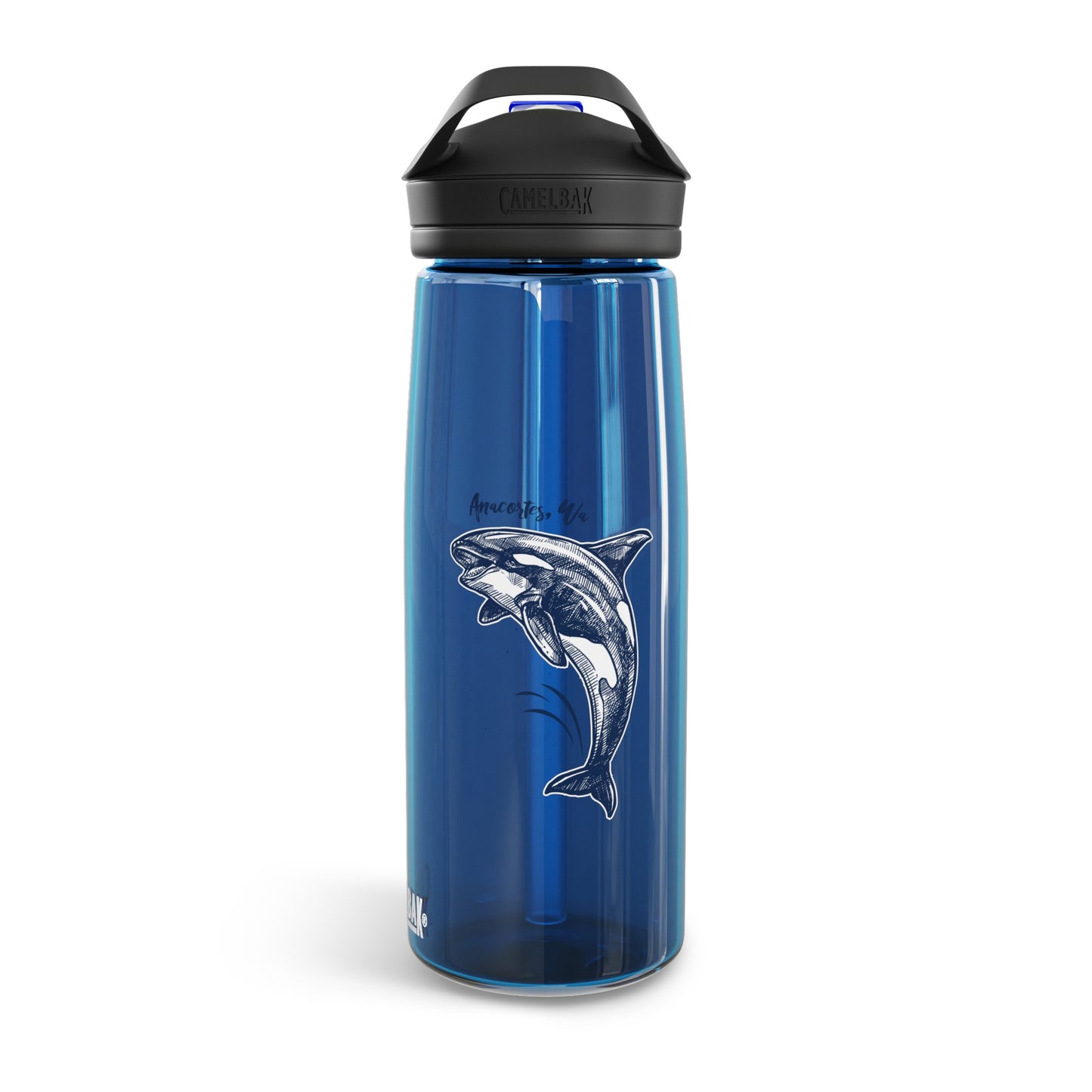Anacortes Orca Sketch CamelBak Eddy® Water Bottle, 20oz\25oz
