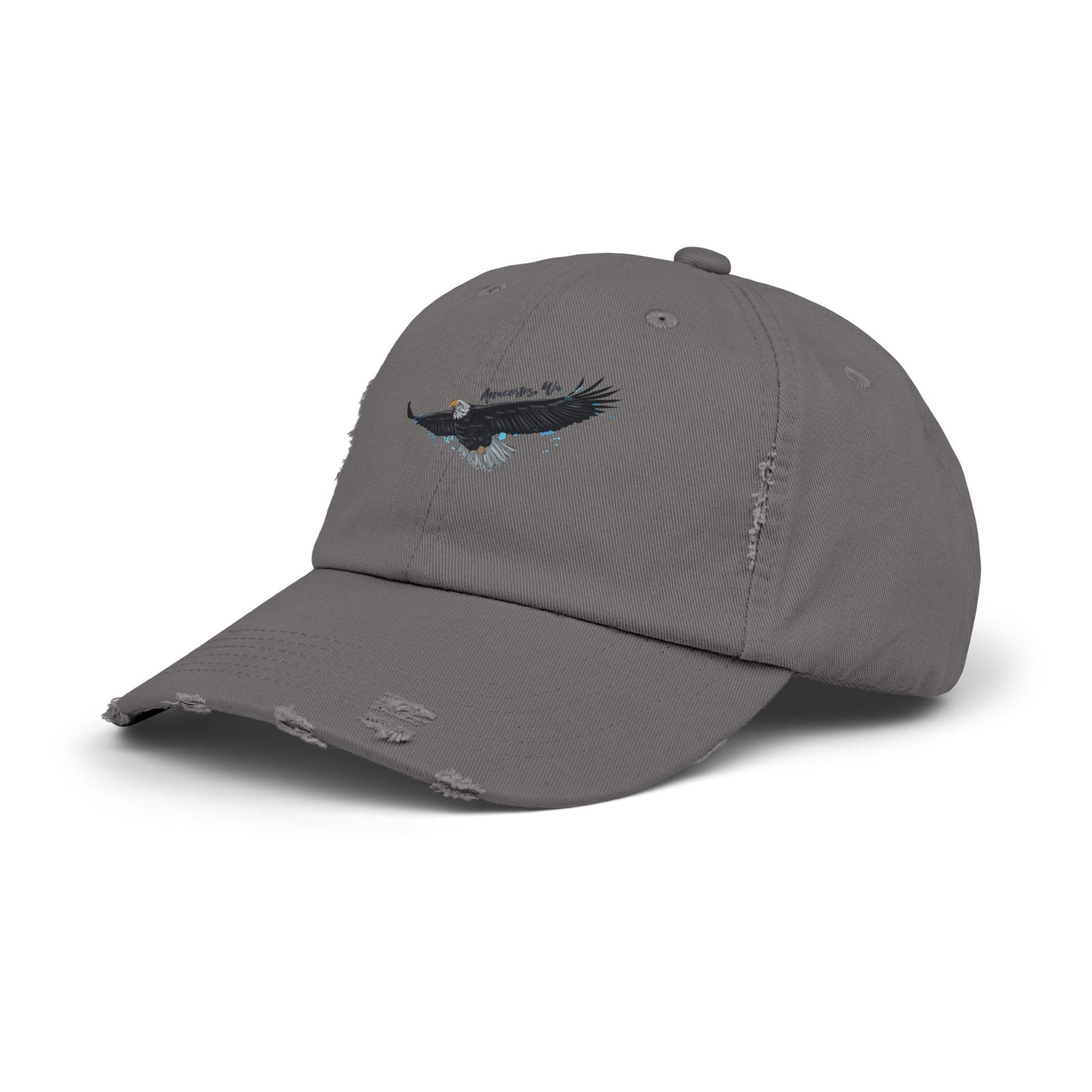 Anacortes Eagle Unisex Distressed Cap