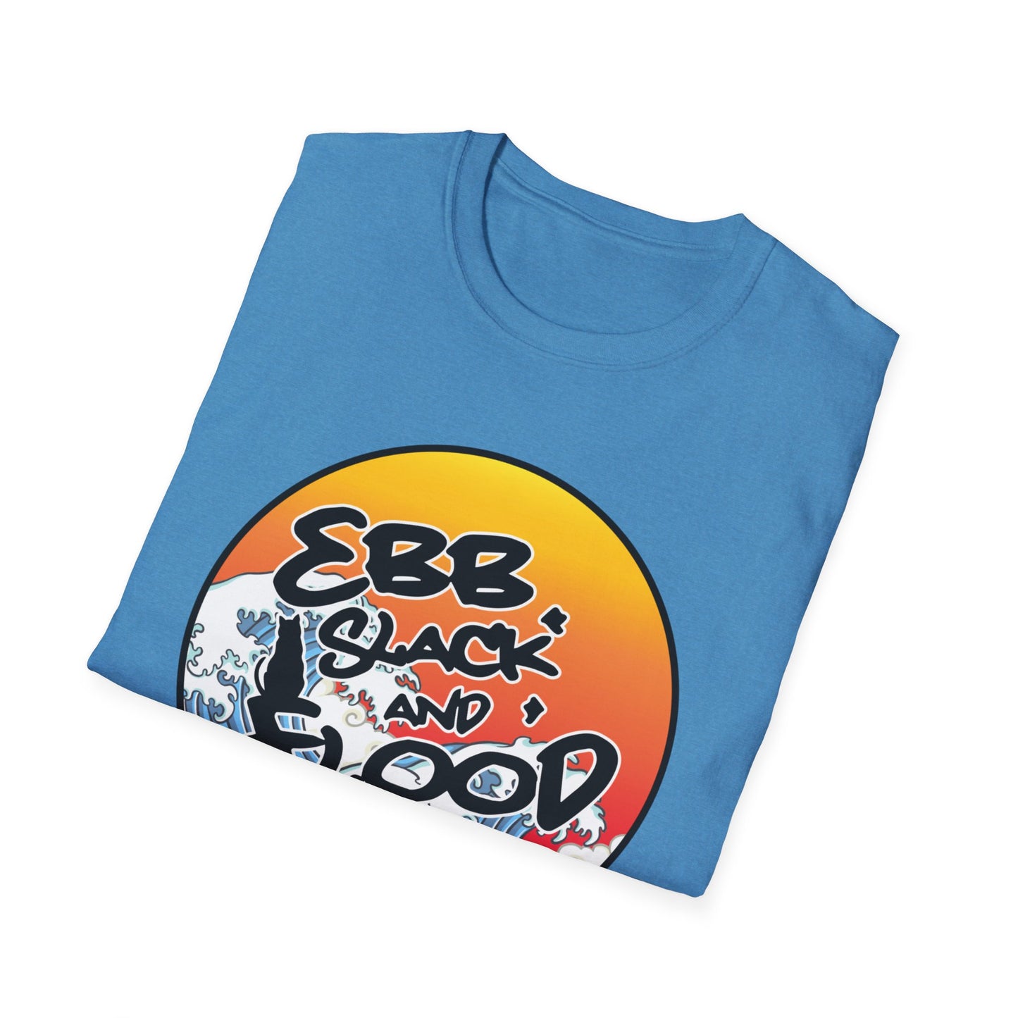 EBB SLACK FLOOD Wave Unisex Softstyle T-Shirt