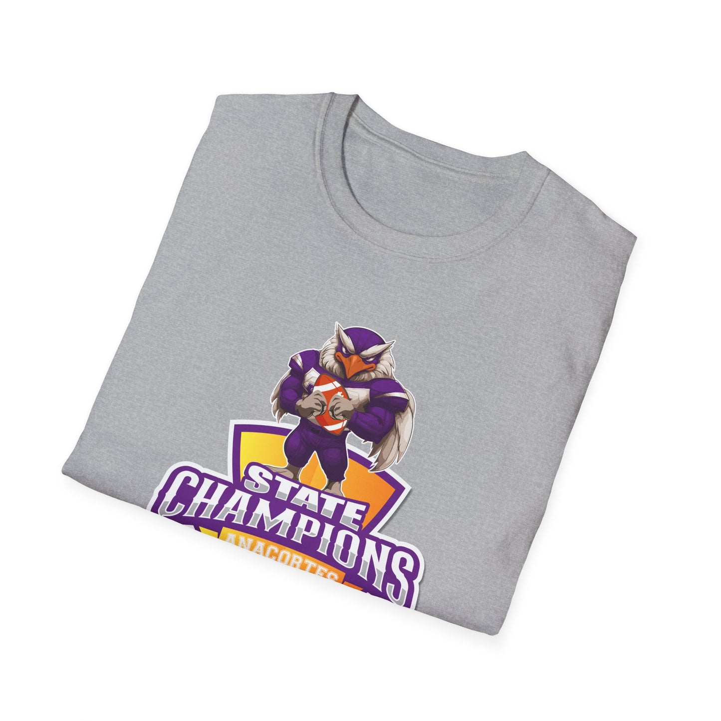 ANACORTES SEAHAWKS STATE CHAMP Unisex Softstyle T-Shirt