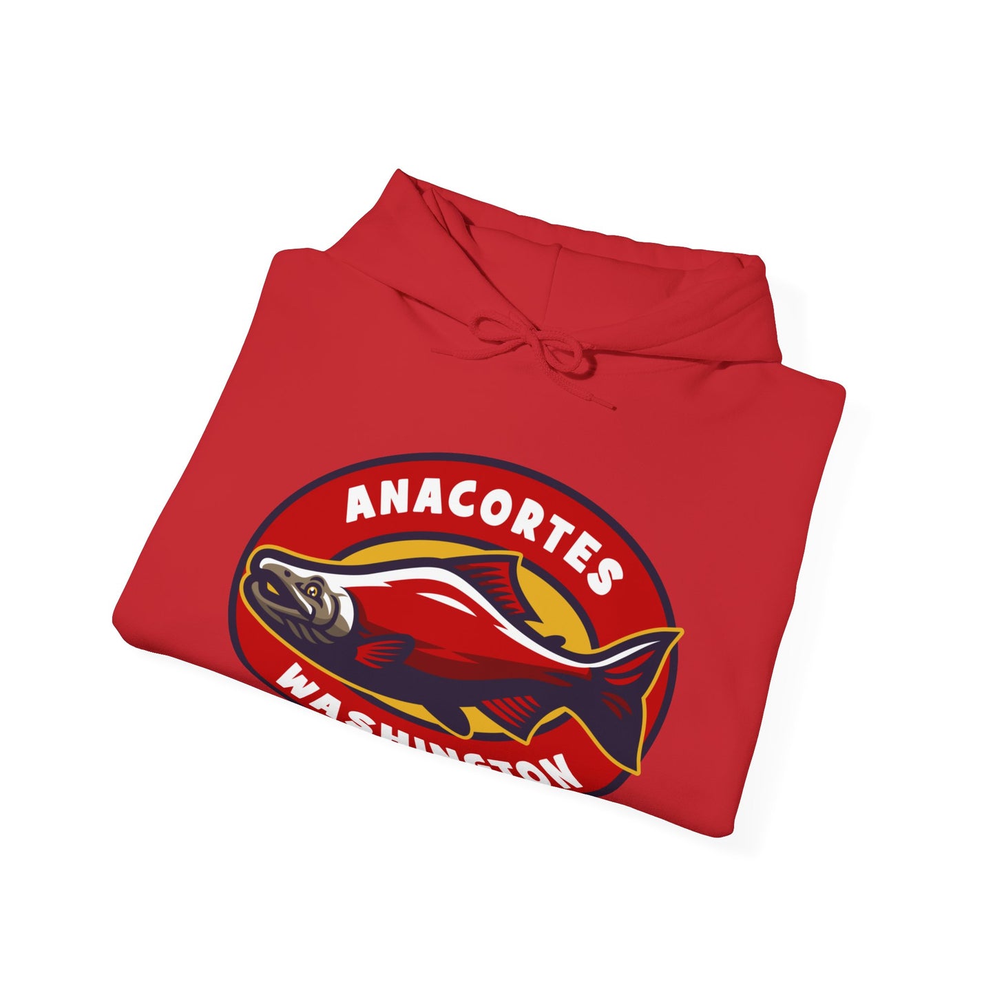 ANACORTES SALMON Unisex Heavy Blend™ Hooded Sweatshirt