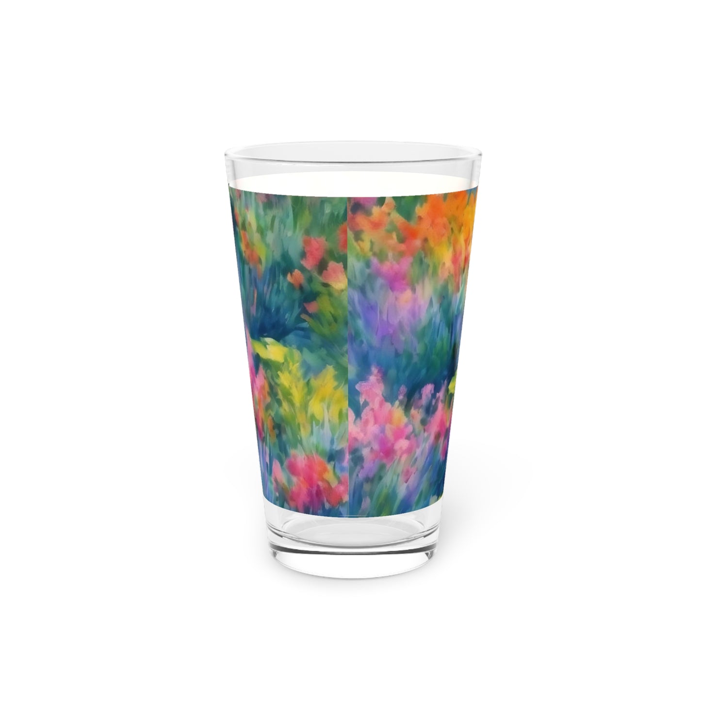 WILDFLOWER POND Pint Glass, 16oz