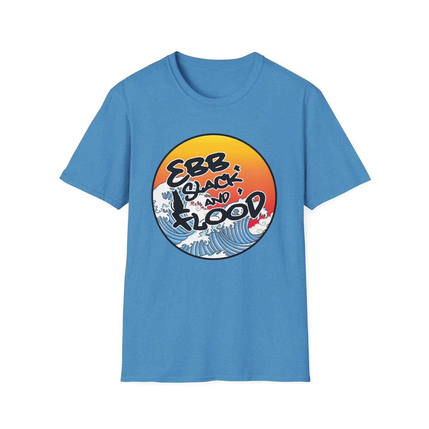 EBB SLACK FLOOD Wave Unisex Softstyle T-Shirt