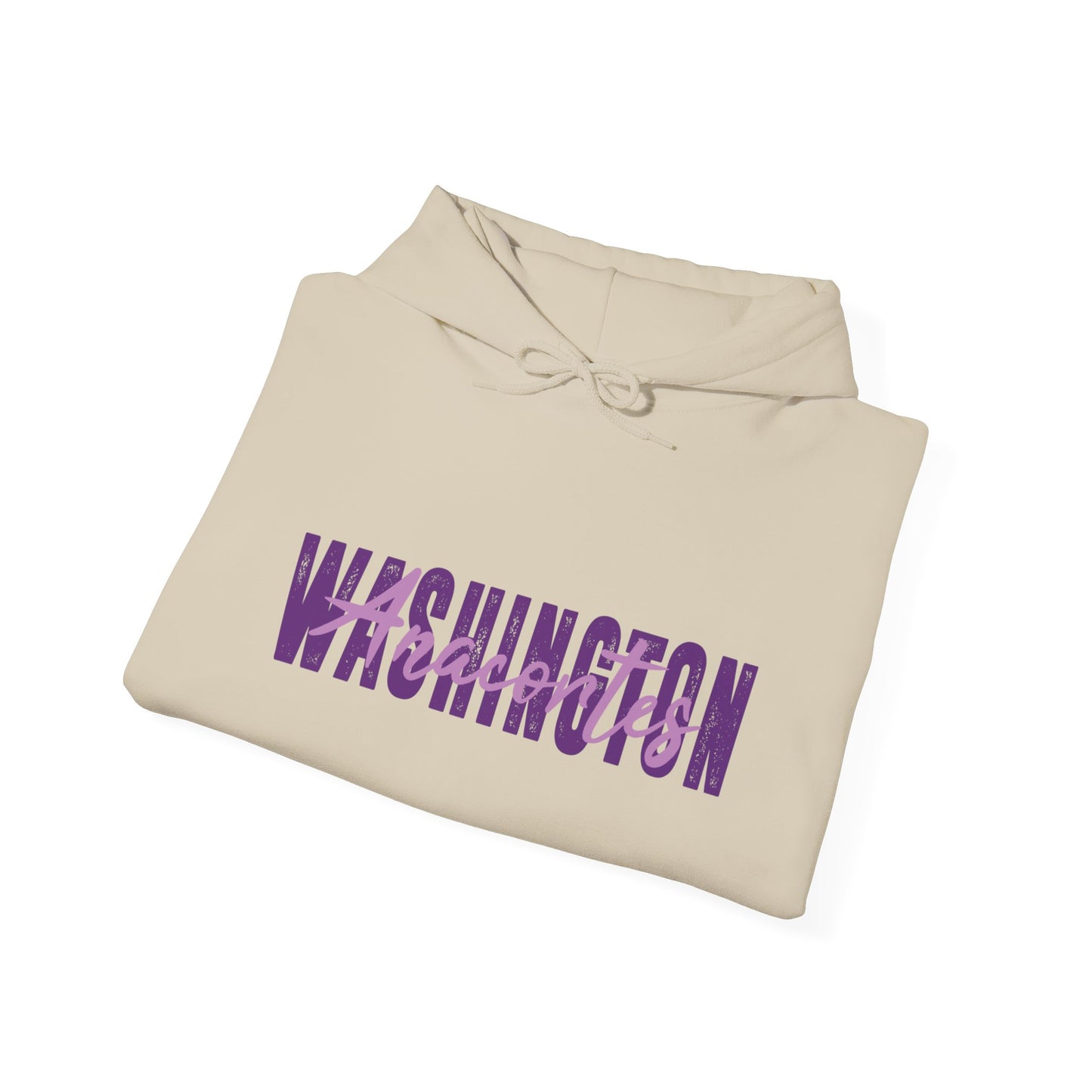 ANACORTES WASHINGTON TEXT Unisex Heavy Blend™ Hooded Sweatshirt