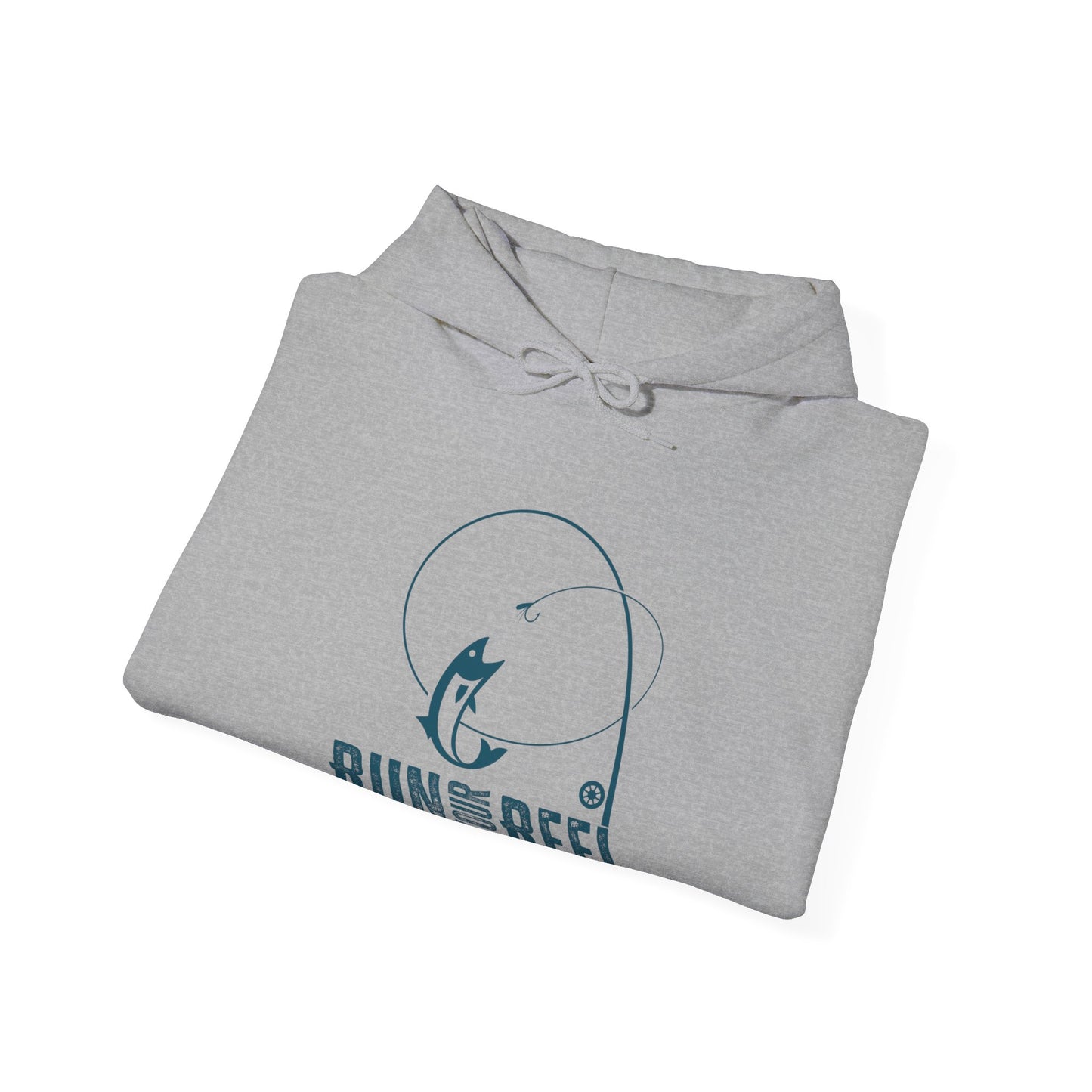 Copy of RUN YOUR REEL - 4 Unisex Heavy Blend™ Hooded Sweatshirt