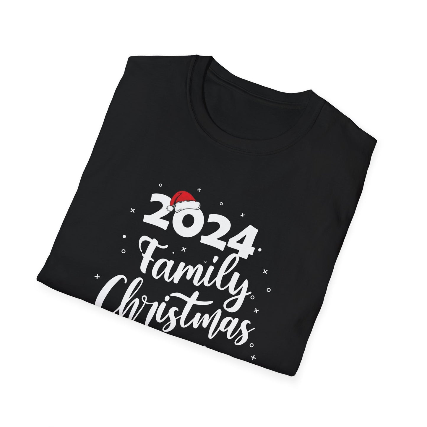 FAMILY CHRISTMAS 2024 JOY Unisex Softstyle T-Shirt
