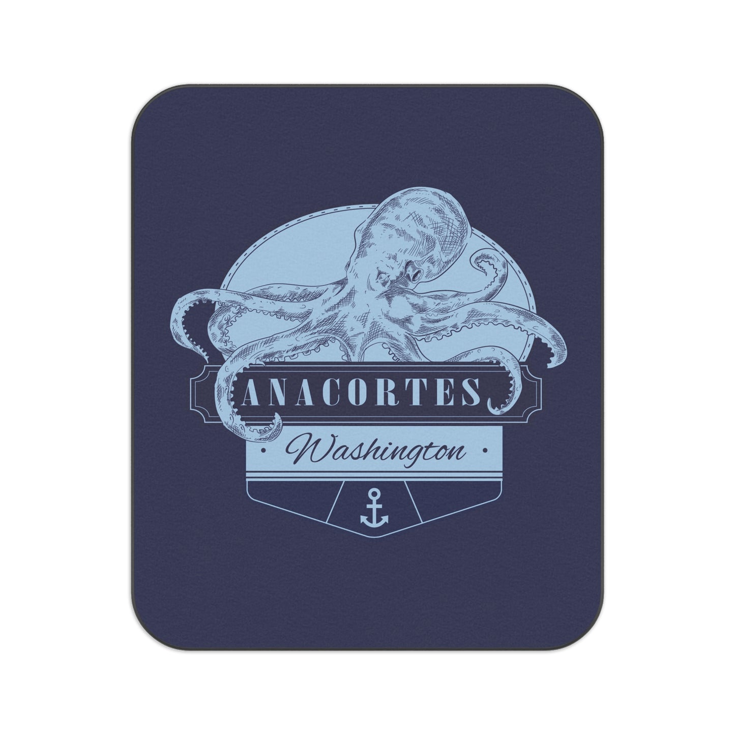 ANACORTES WA Octopus Picnic Blanket