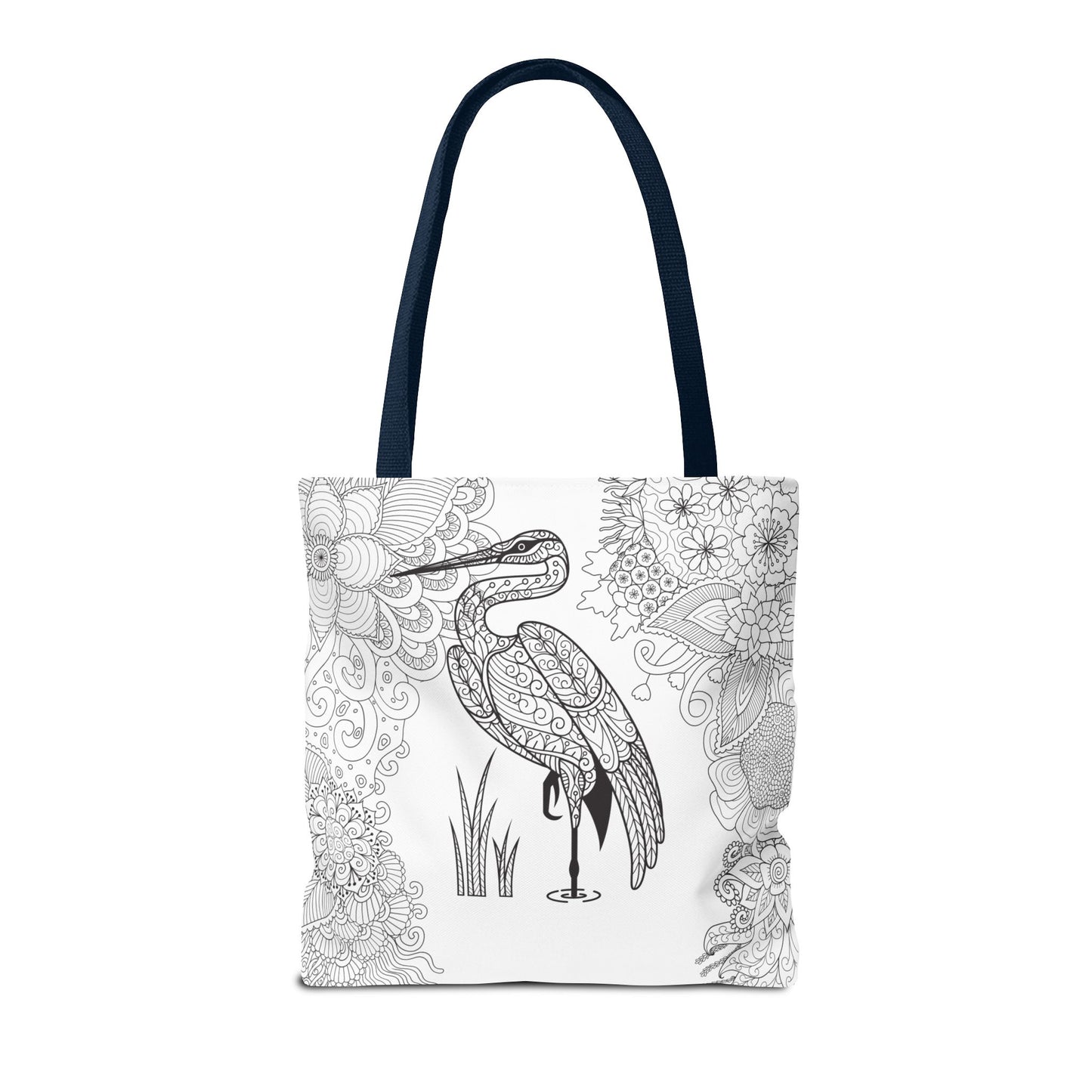 COLOR ME HERON Tote Bag