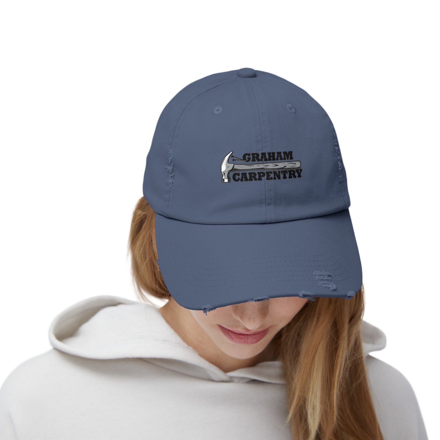 Graham Carpentry Unisex Distressed Cap