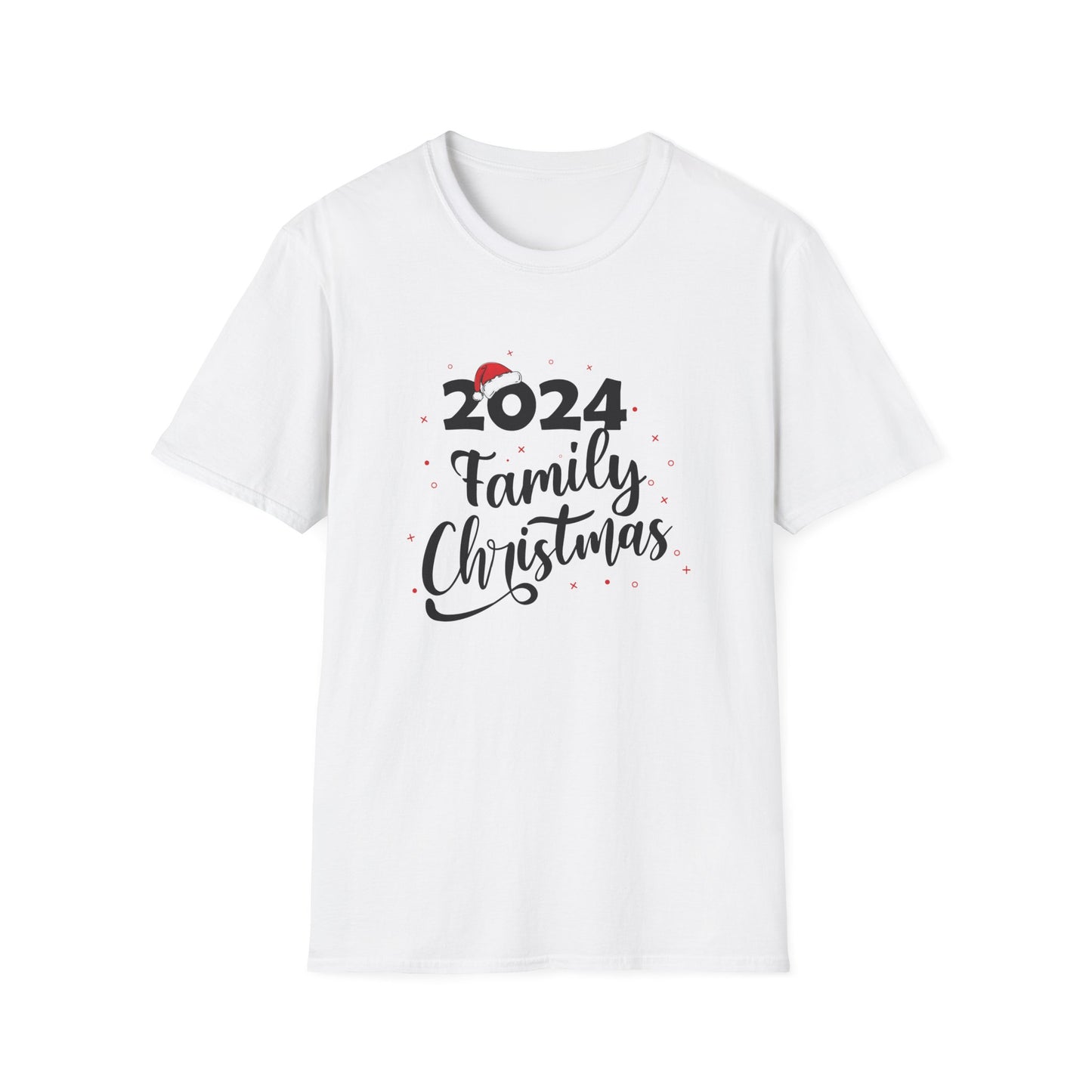 FAMILY CHRISTMAS 2024 JOY Unisex Softstyle T-Shirt