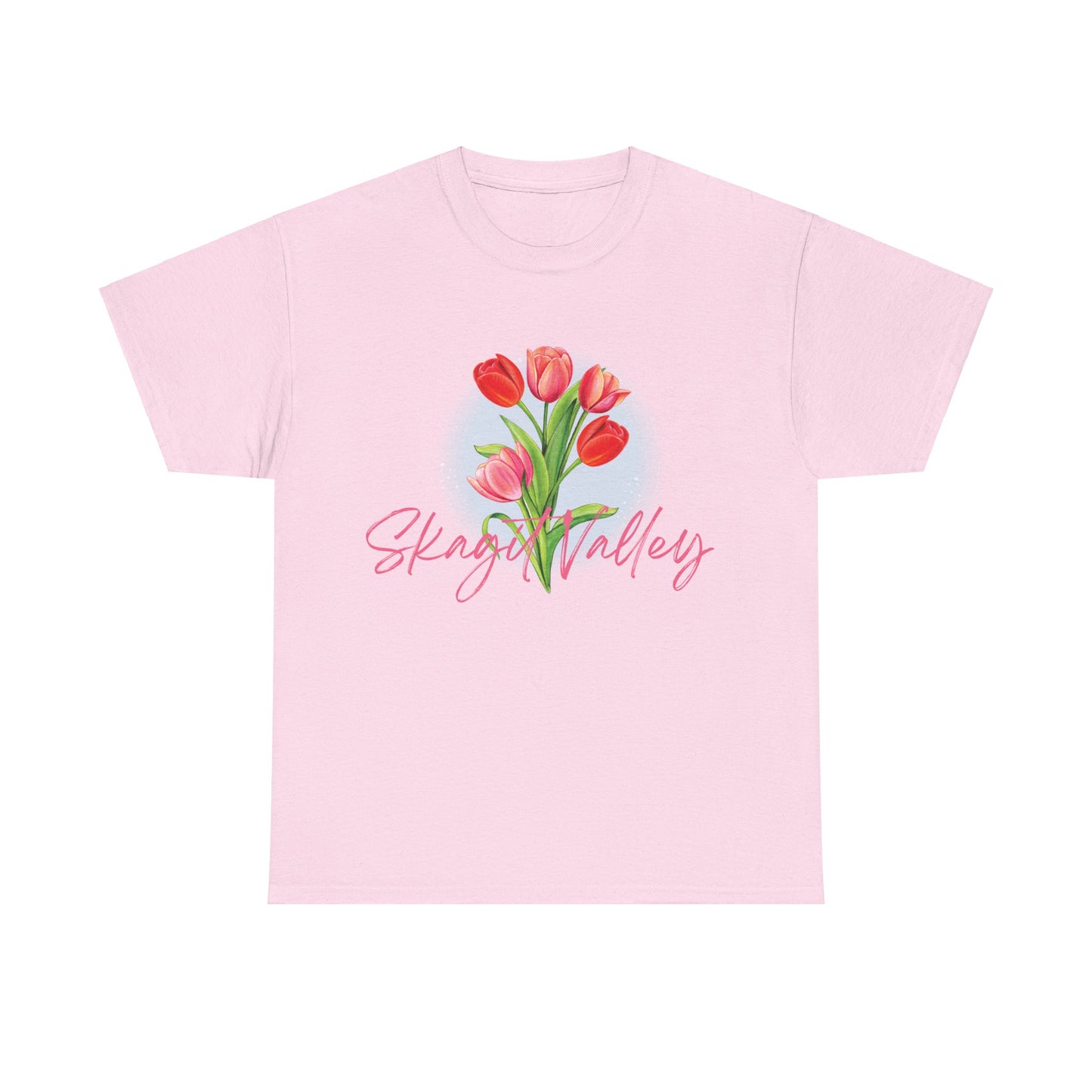 SKAGIT VALLEY - SOFT TULIPS - Unisex Heavy Cotton Tee