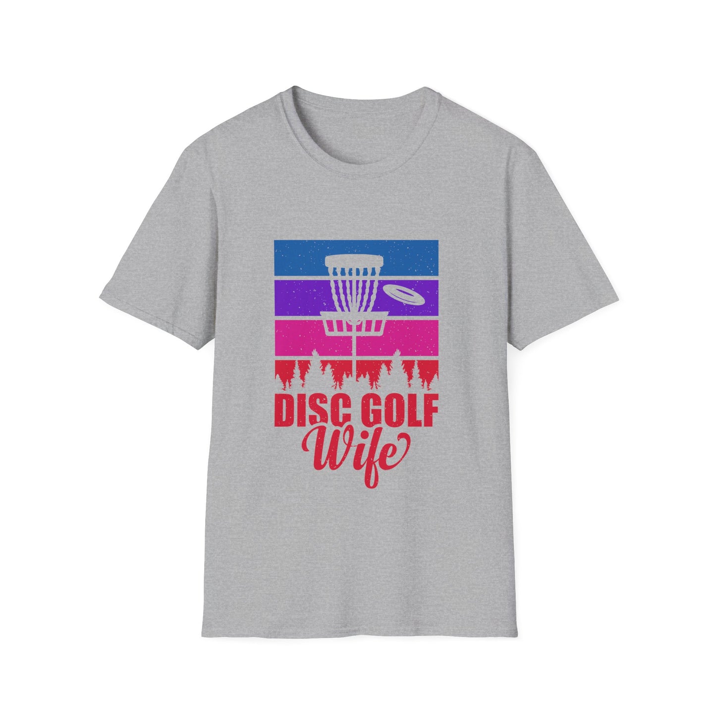 DISC GOLF WIFE Unisex Softstyle T-Shirt
