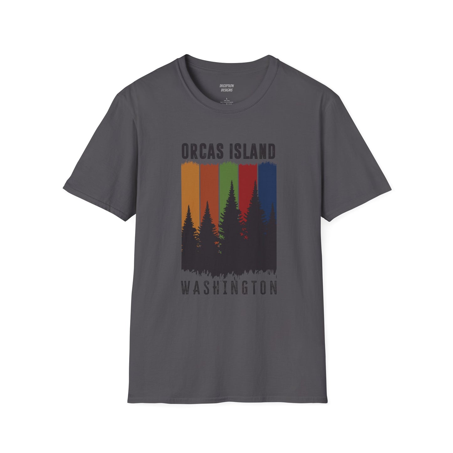 ORCAS ISLAND - Trees Unisex Softstyle T-Shirt
