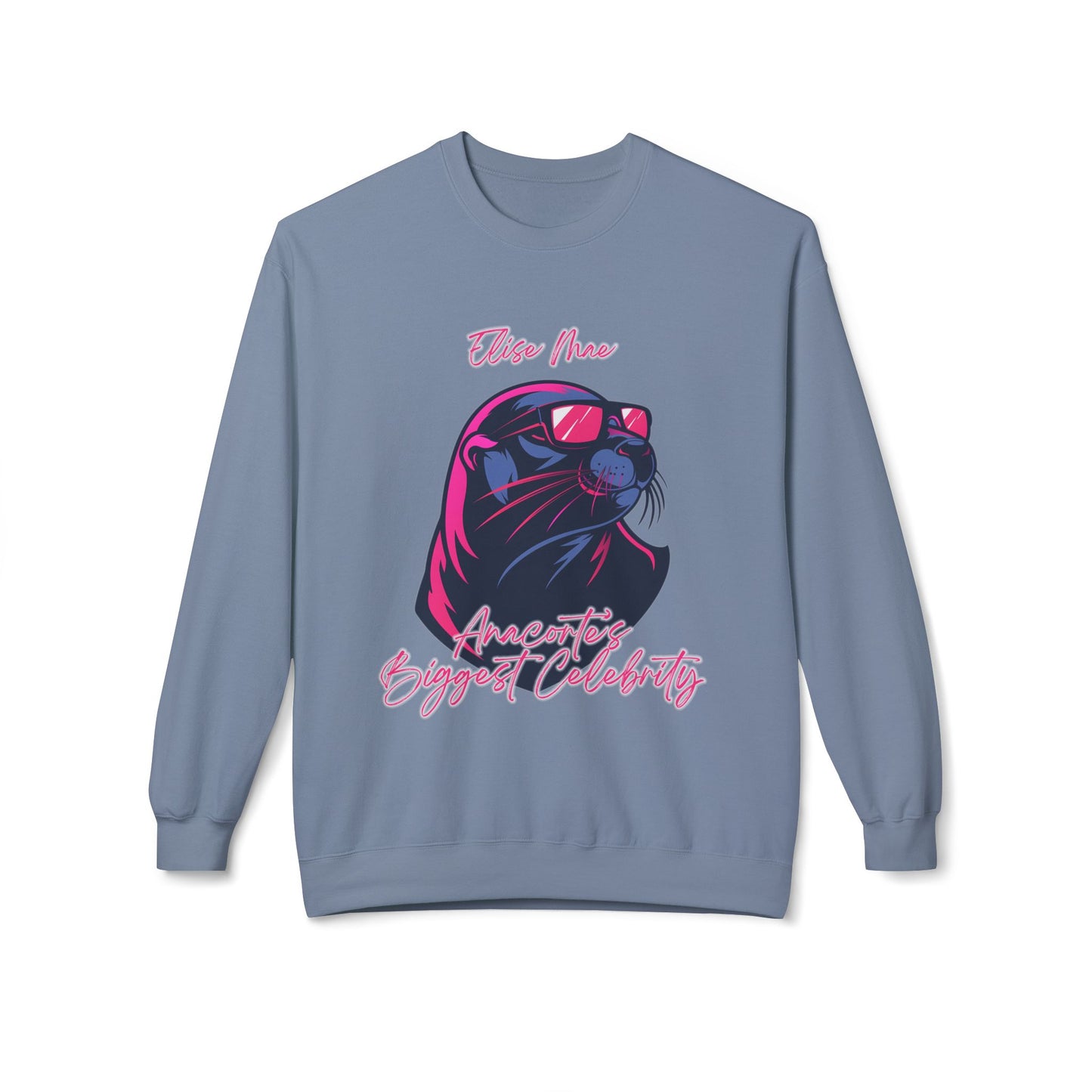 ELSIE MAE CELEBRITY Unisex Midweight Softstyle Fleece Crewneck Sweatshirt