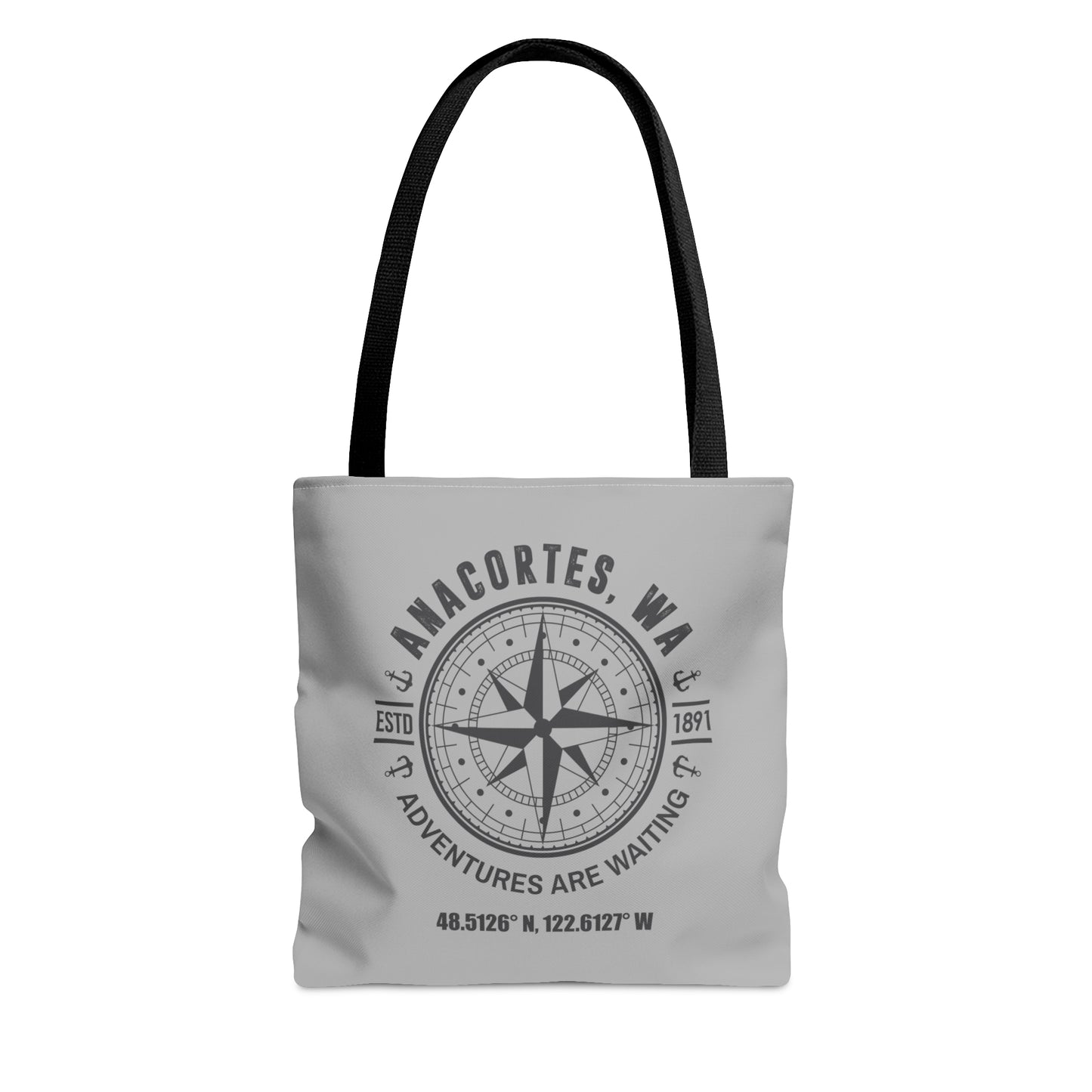 Anacortes Compass Tote Bag