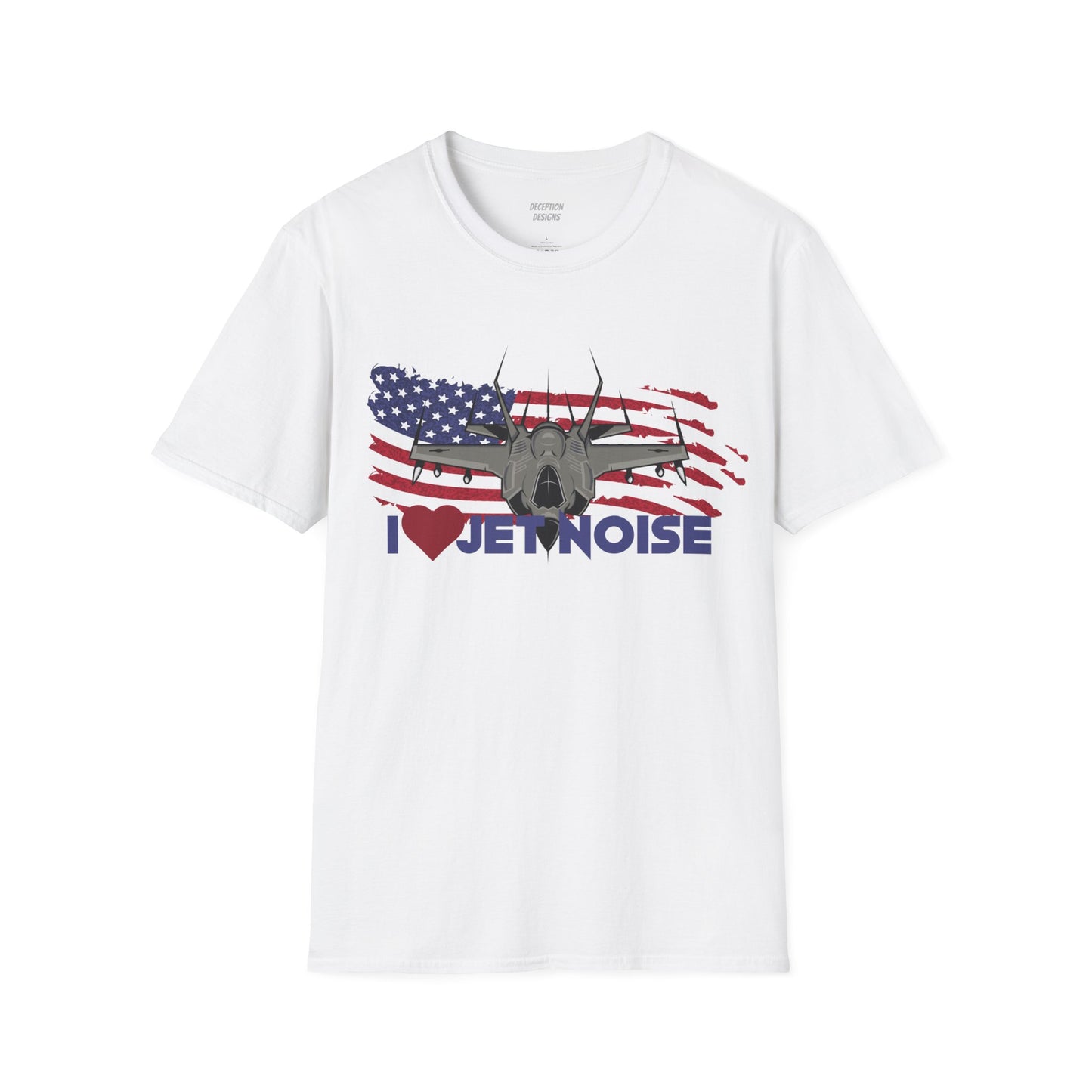 I love jet noise 2 Unisex Softstyle T-Shirt