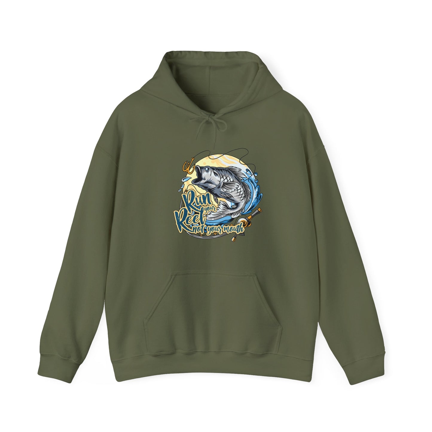 Copy of RUN YOUR REEL - 3 Unisex Heavy Blend™ Hooded Sweatshirt