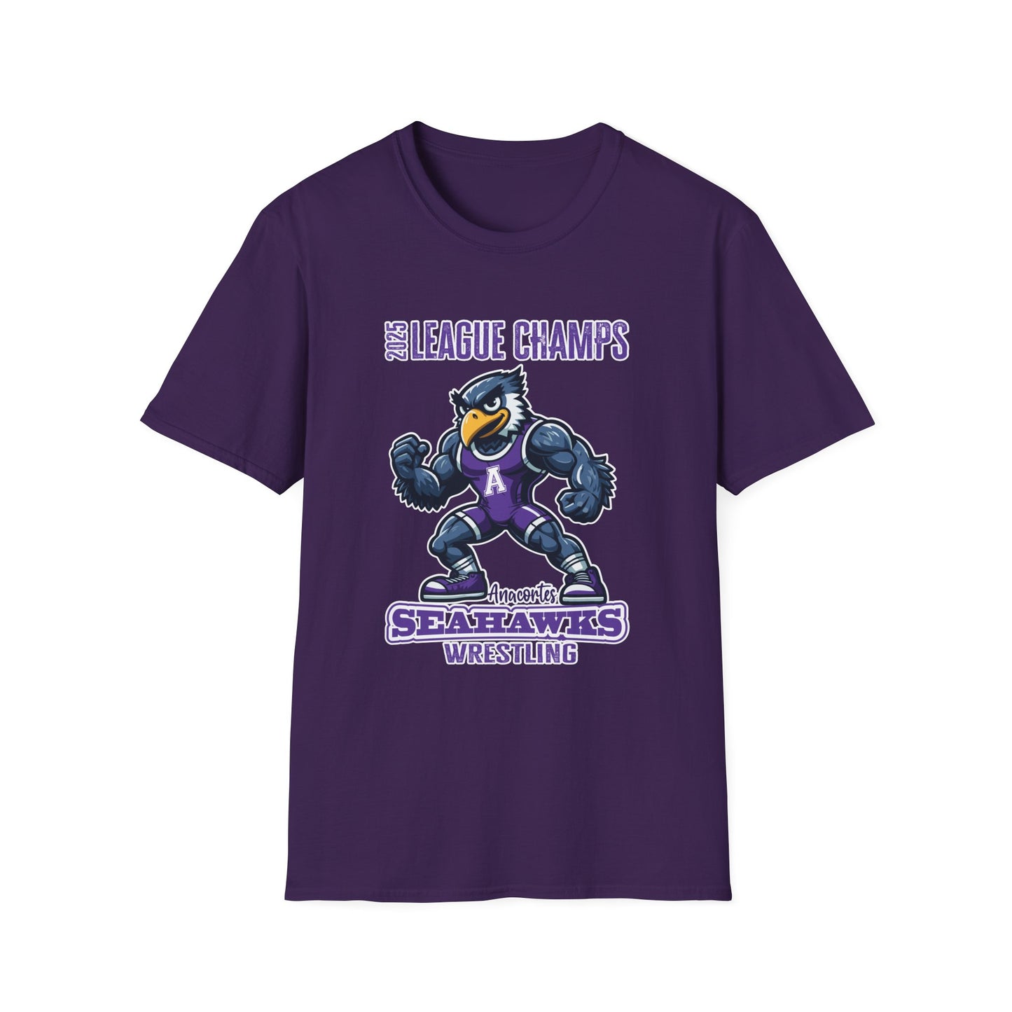 ANACORTES SEAHAWKS WRESTLING Unisex Softstyle T-Shirt
