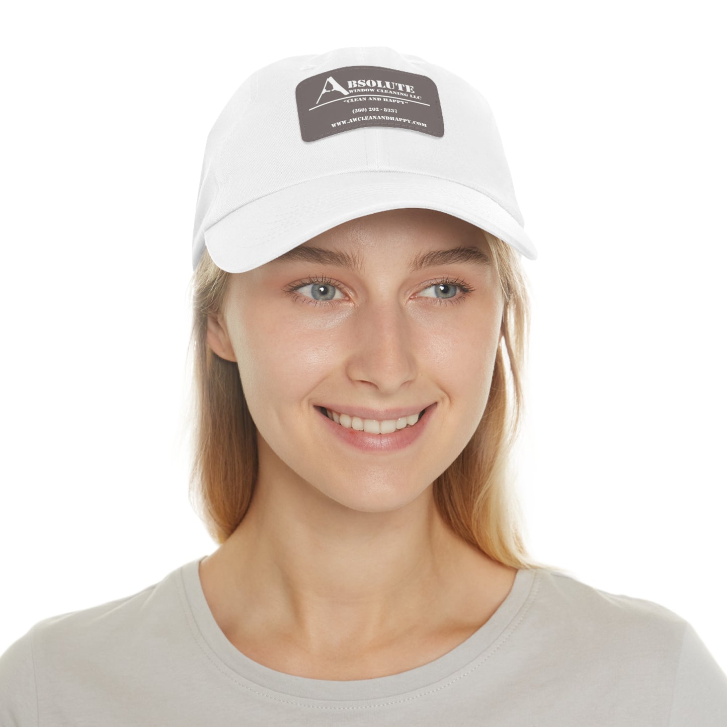 ABSOLUTE WINDOW Hat with Leather Patch