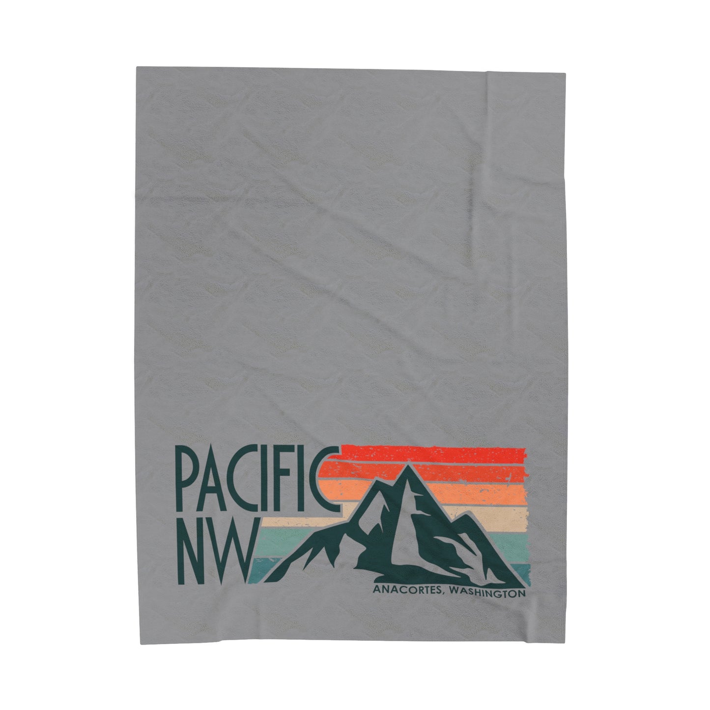 PNW ANACORTES Velveteen Plush Blanket