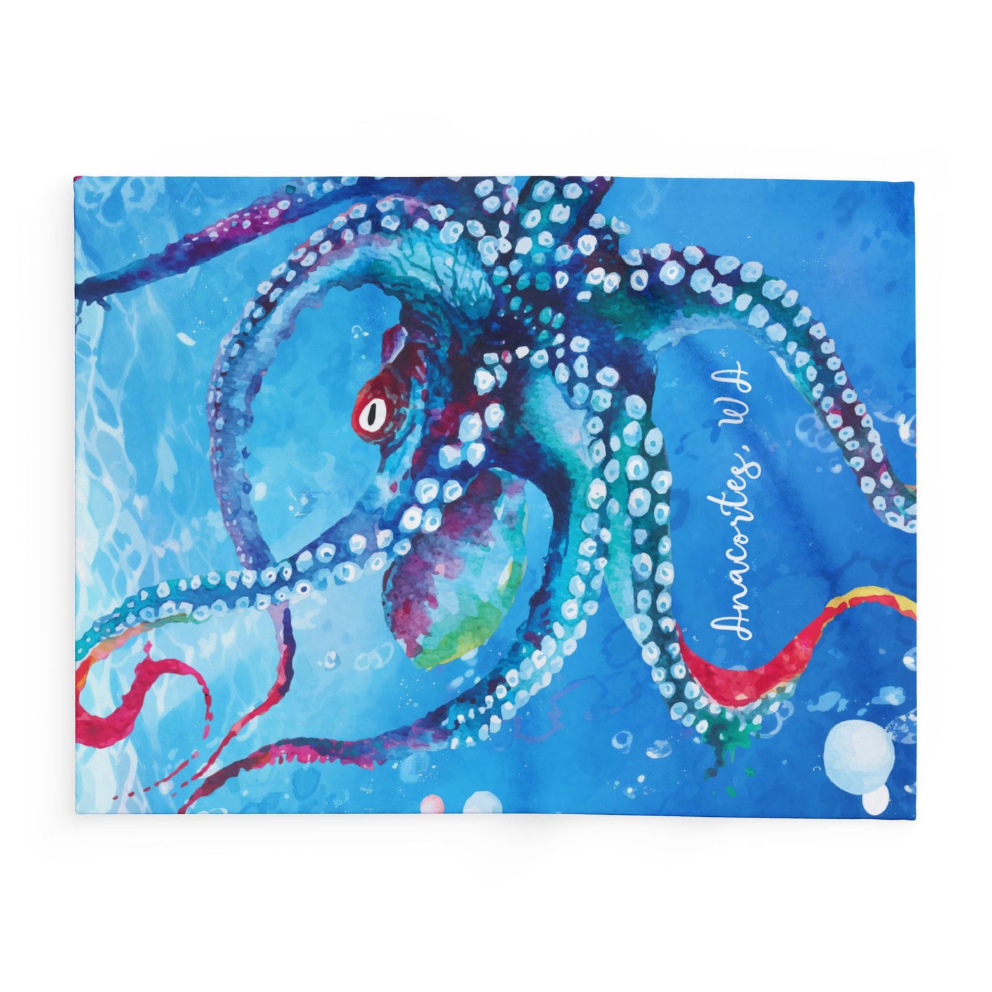 OCTOPUS DREAM - Anacortes Arctic Fleece Blanket