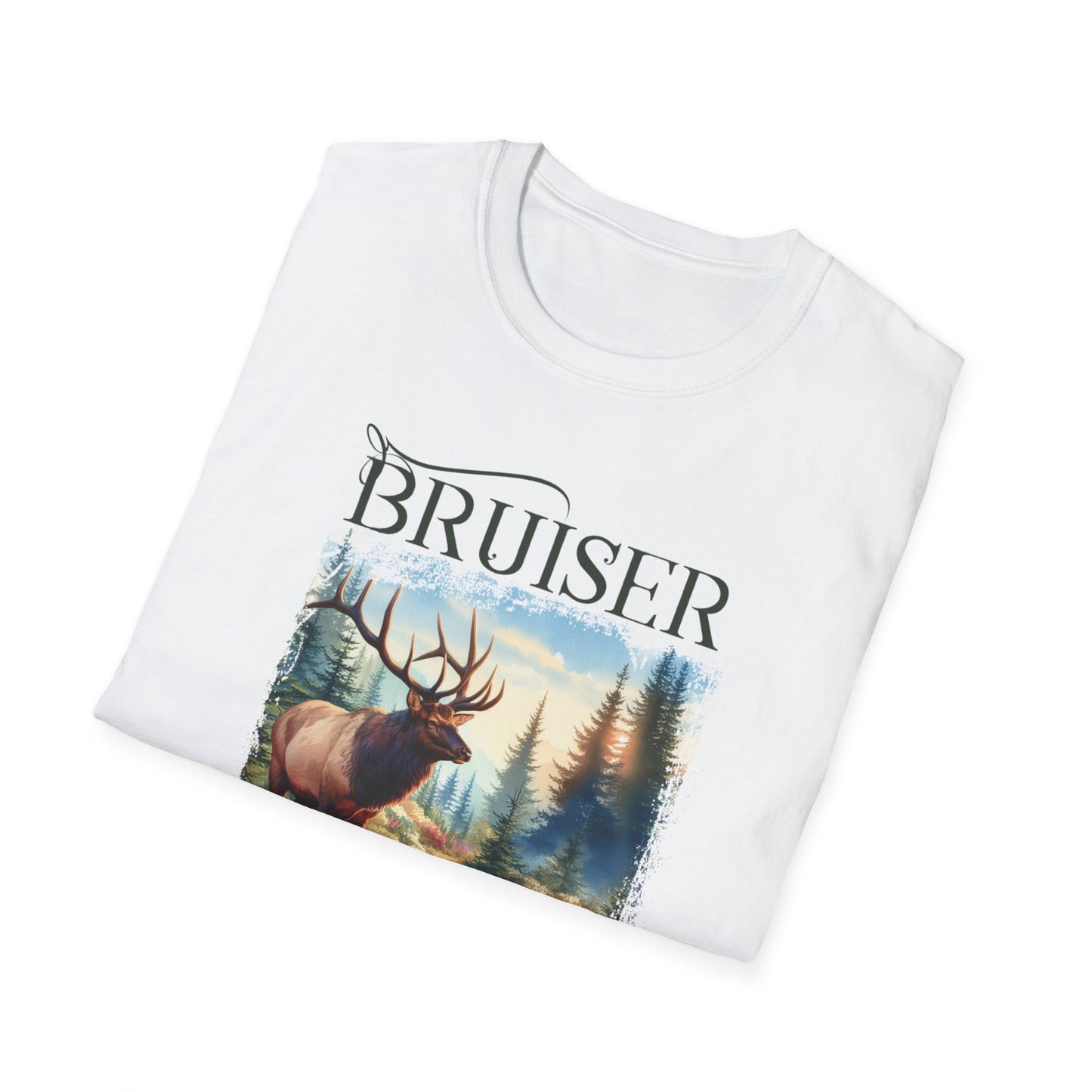 3 Bruiser - Whidbey Island Elk - Unisex Softstyle T-Shirt
