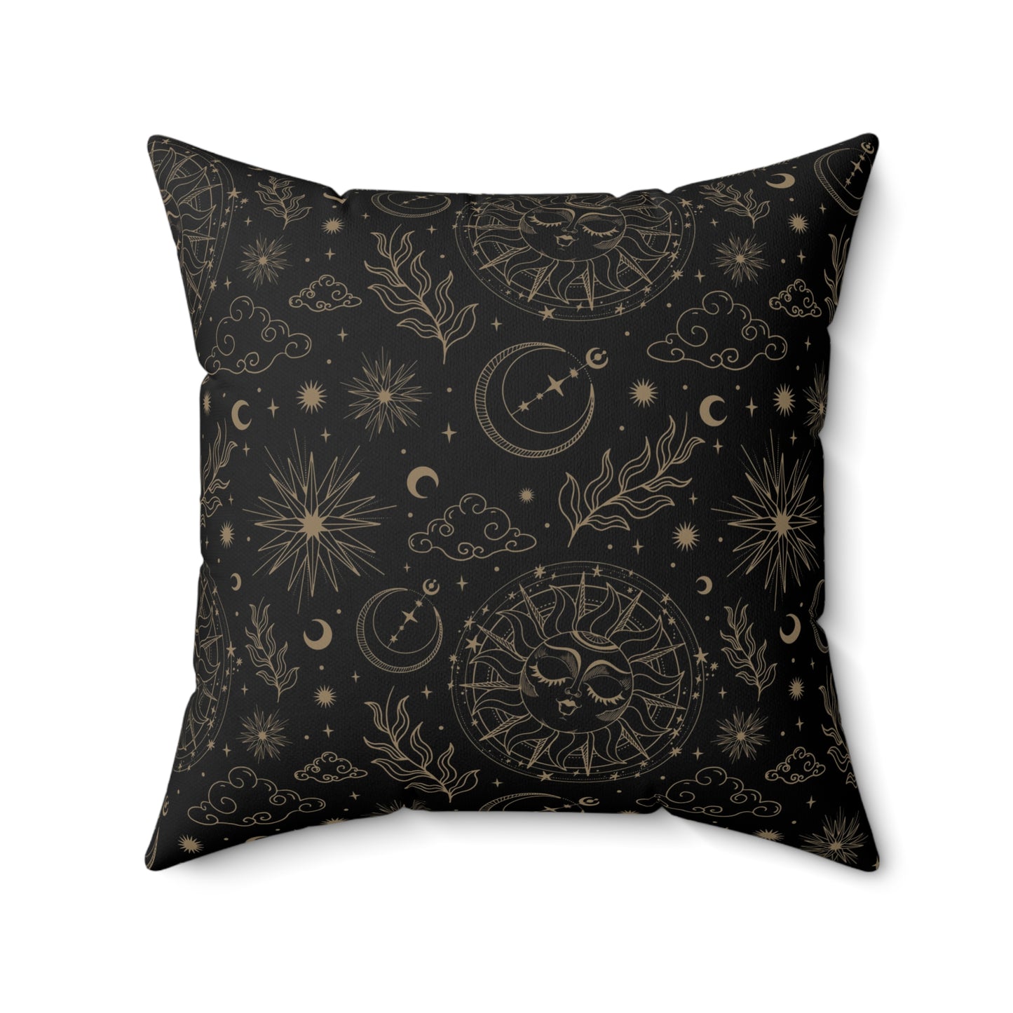 CELESTIAL Faux Suede Square Pillow