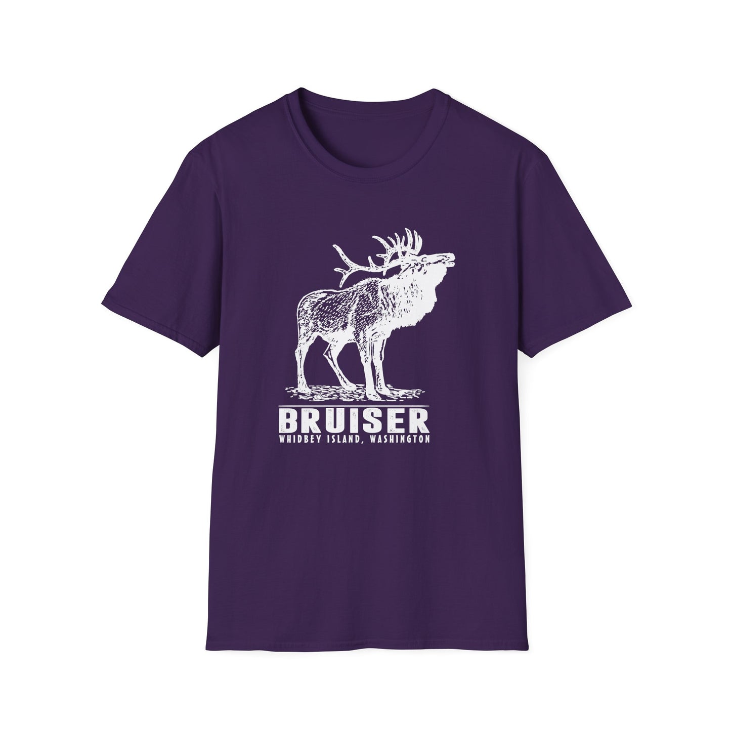 7 Bruiser - Whidbey Island Elk - Unisex Softstyle T-Shirt