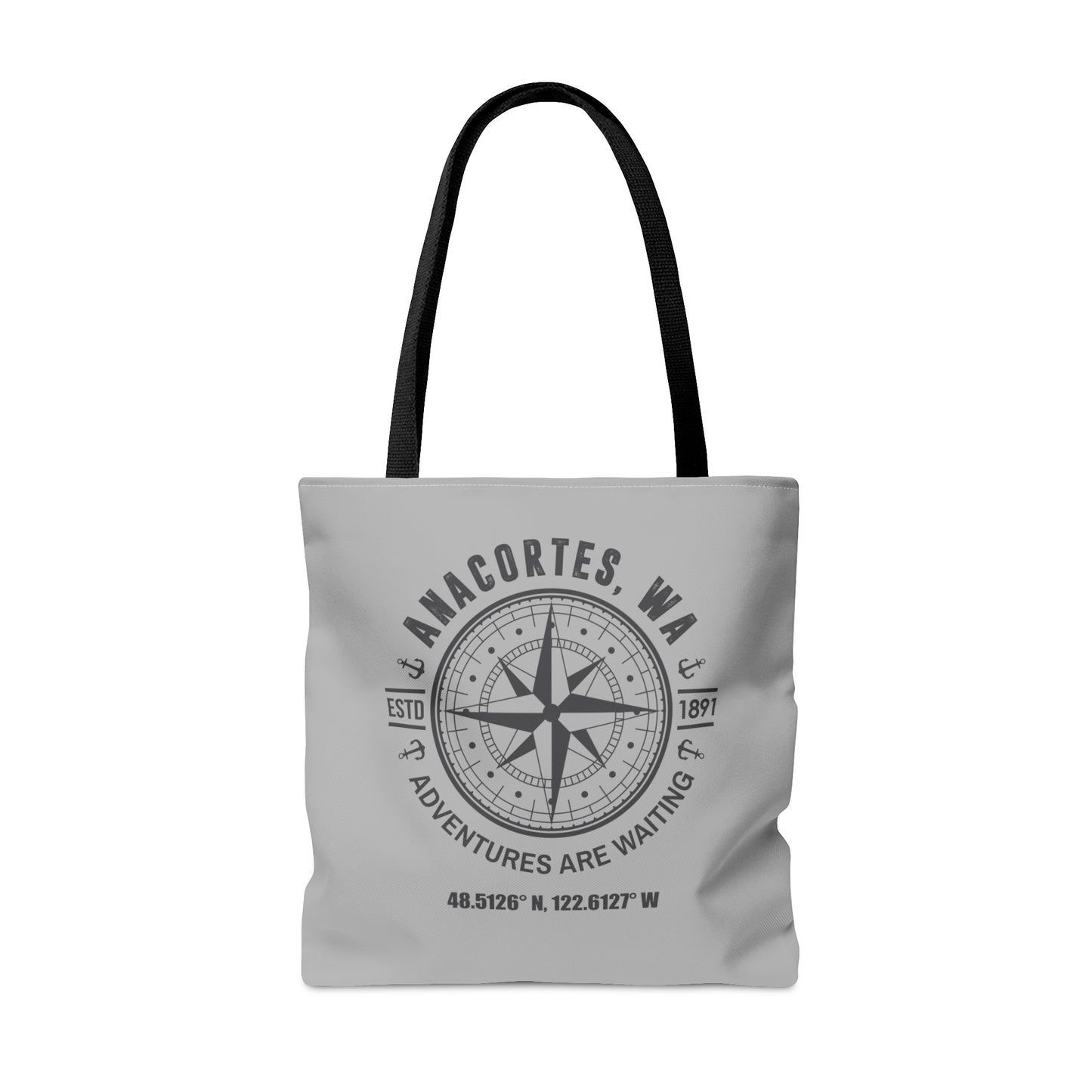 Anacortes Compass Tote Bag