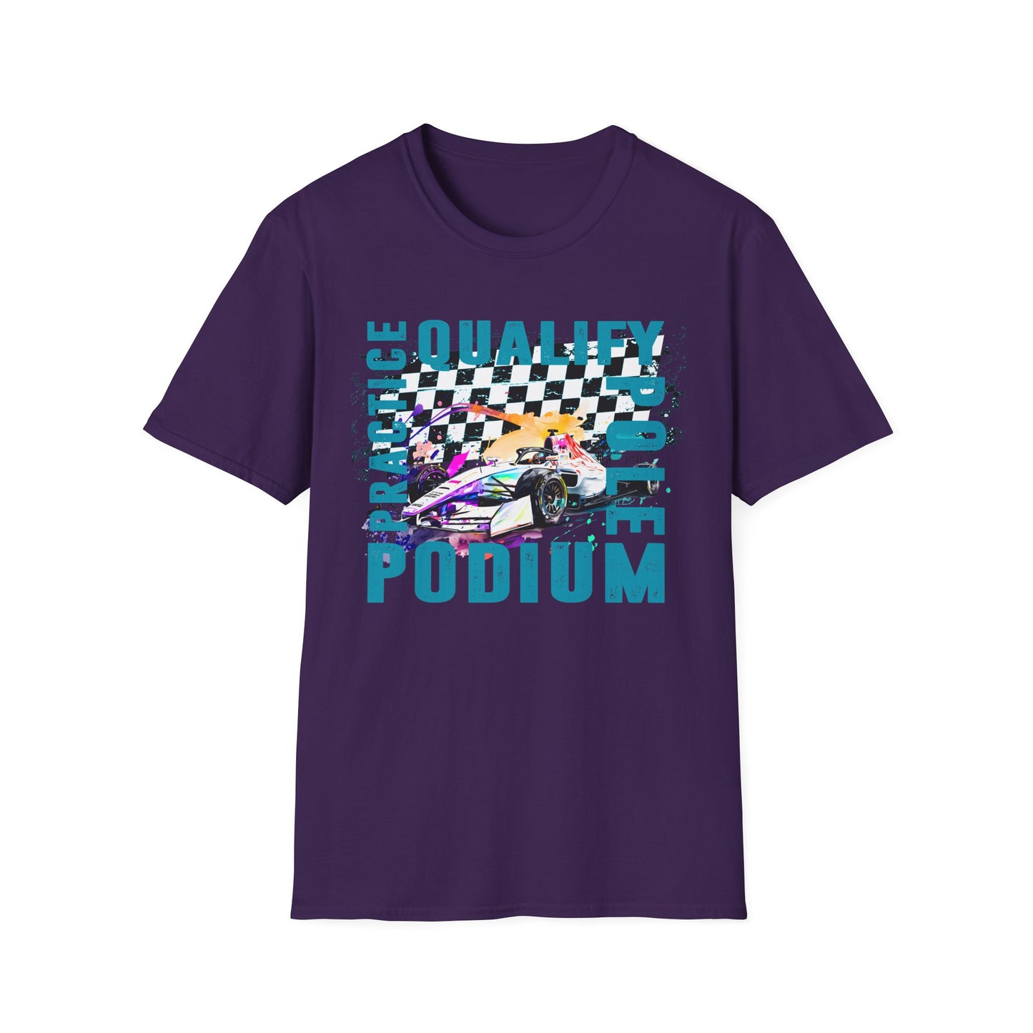 RACE DAY F1 Unisex Softstyle T-Shirt