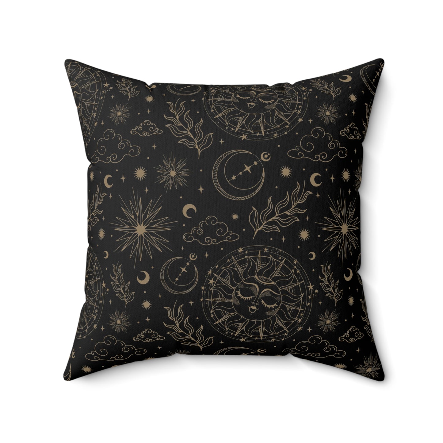 CELESTIAL Faux Suede Square Pillow