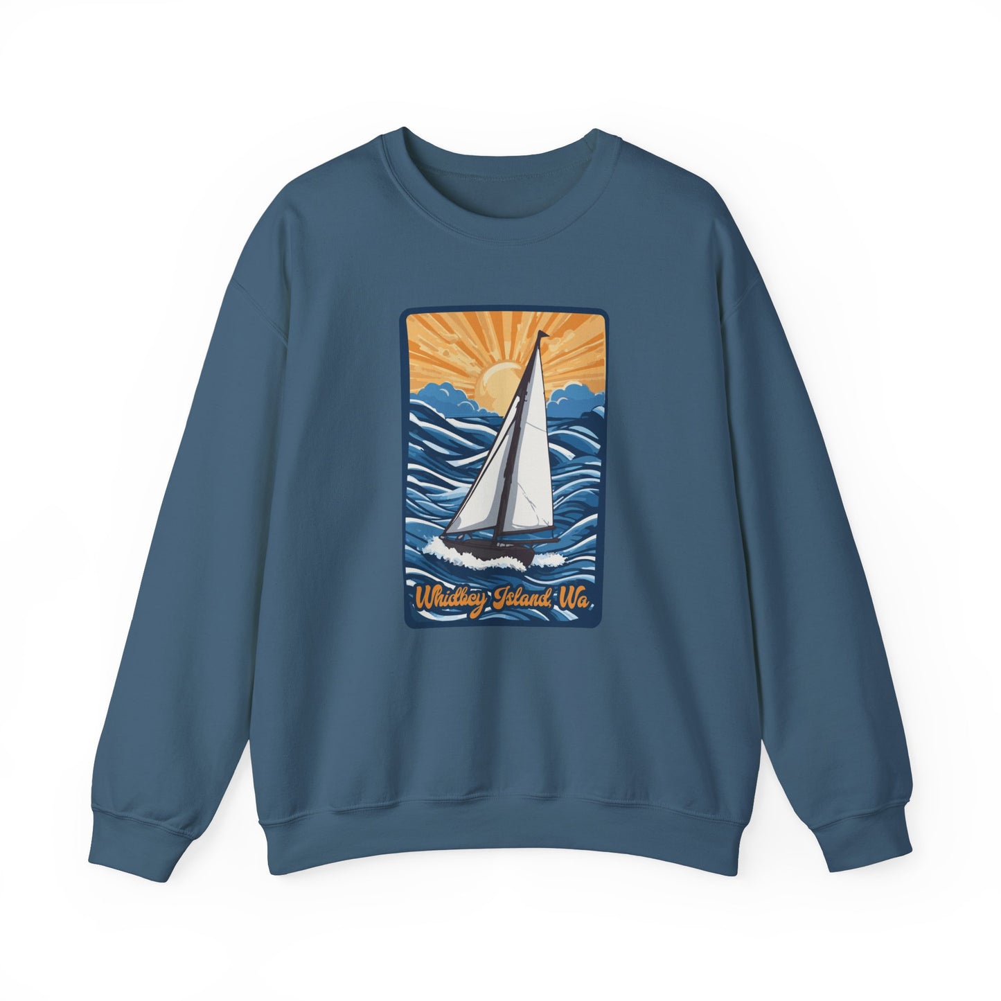 WHIDBEY ISLAND WA Unisex Heavy Blend™ Crewneck Sweatshirt