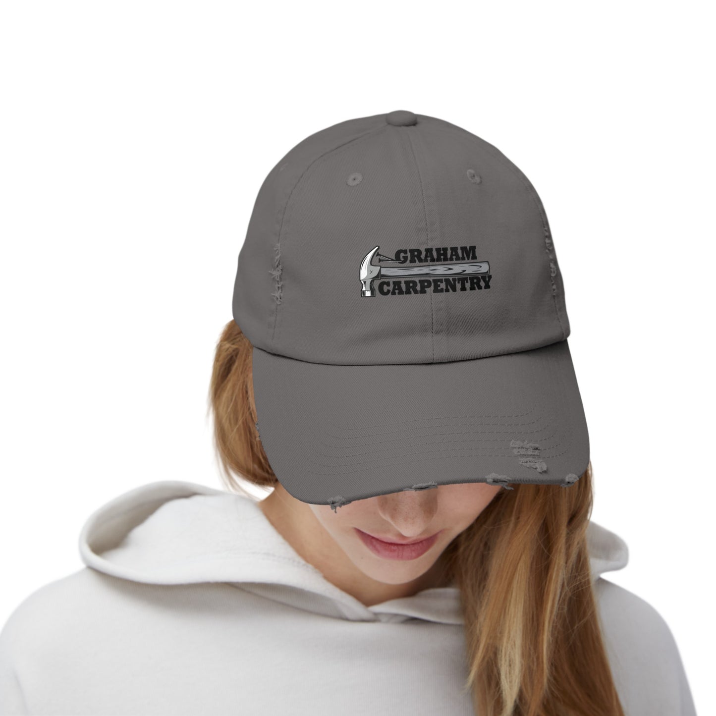 Graham Carpentry Unisex Distressed Cap