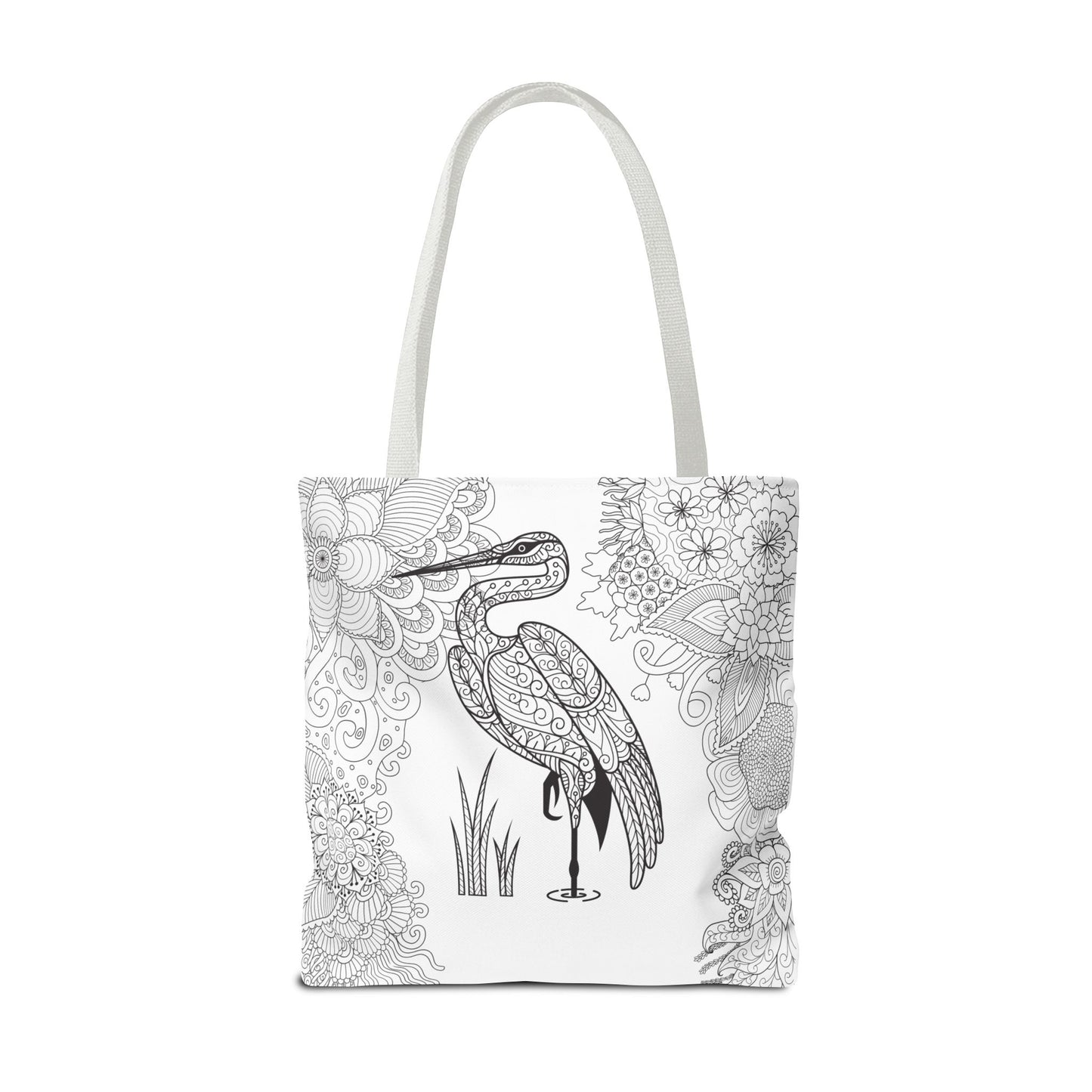 COLOR ME HERON Tote Bag