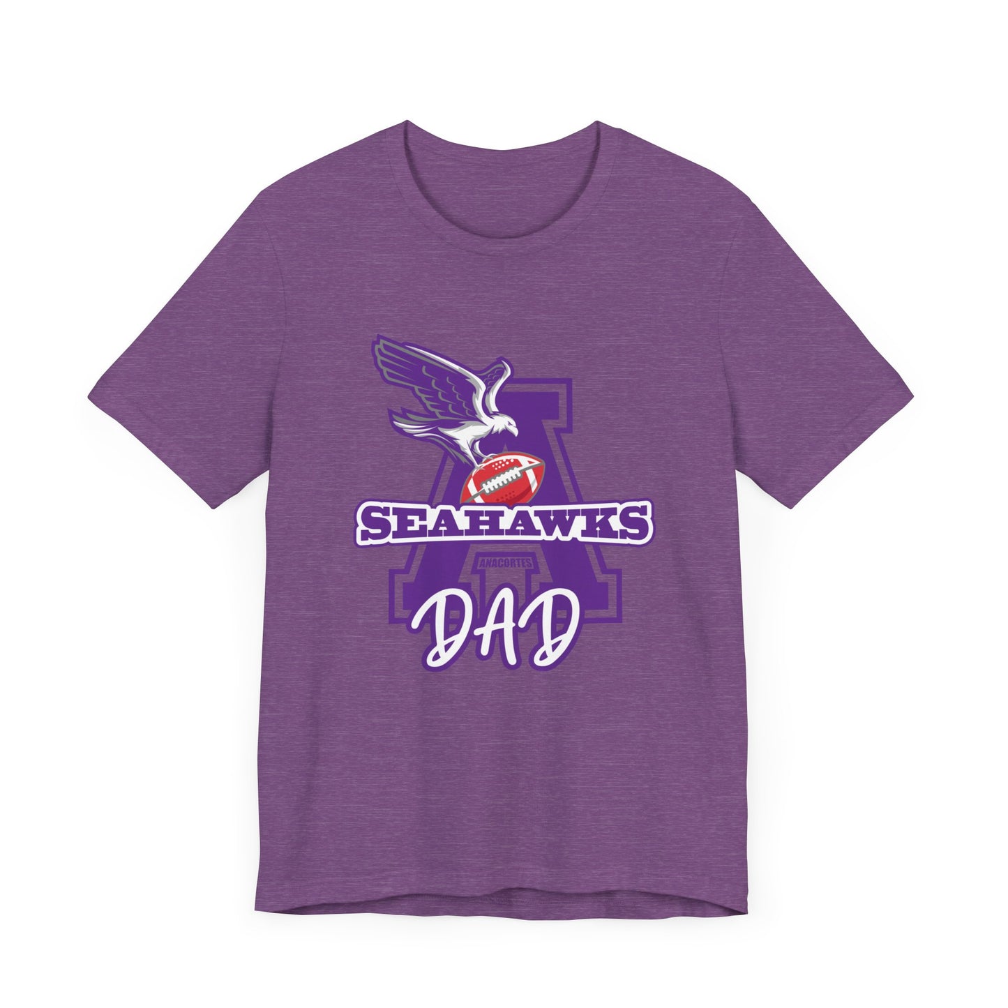 ANACORTES SEAHAWKS DAD Unisex Jersey Short Sleeve Tee