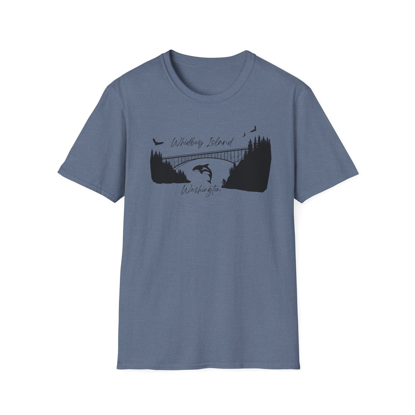 DECEPTION PASS BRIDGE, SCENE Unisex Softstyle T-Shirt