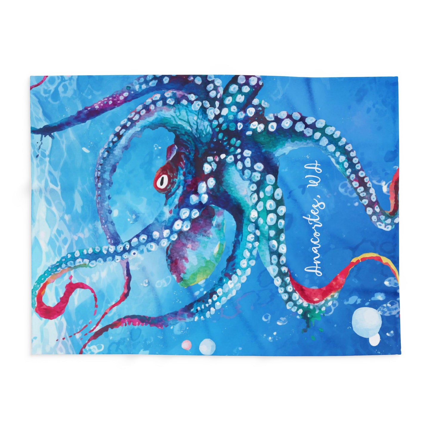 OCTOPUS DREAM - Anacortes Arctic Fleece Blanket