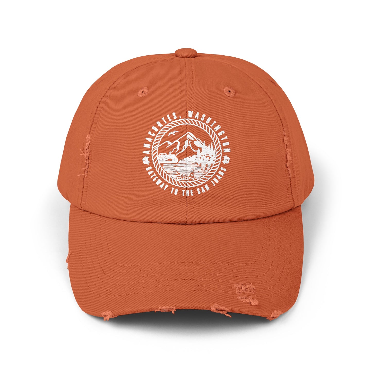 ANACORTES GATEWAY 2 Unisex Distressed Cap