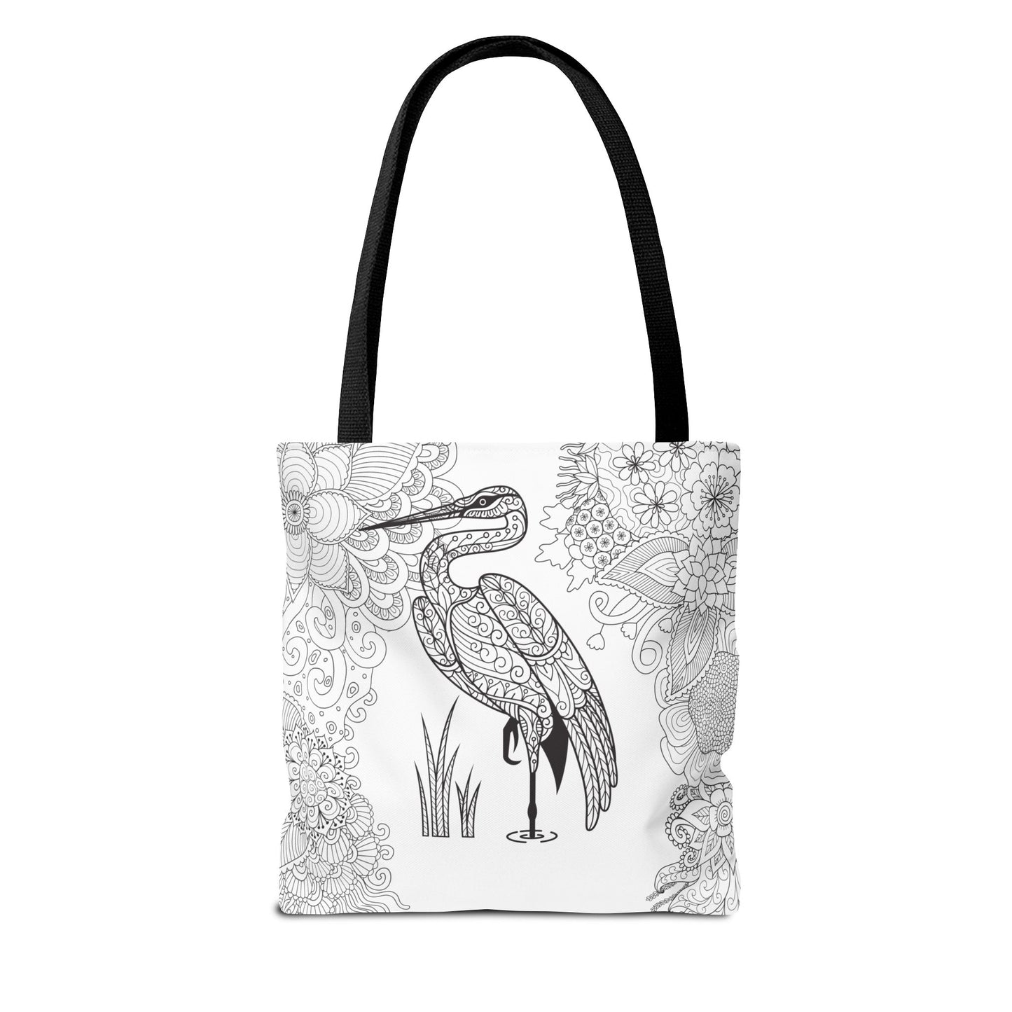 COLOR ME HERON Tote Bag