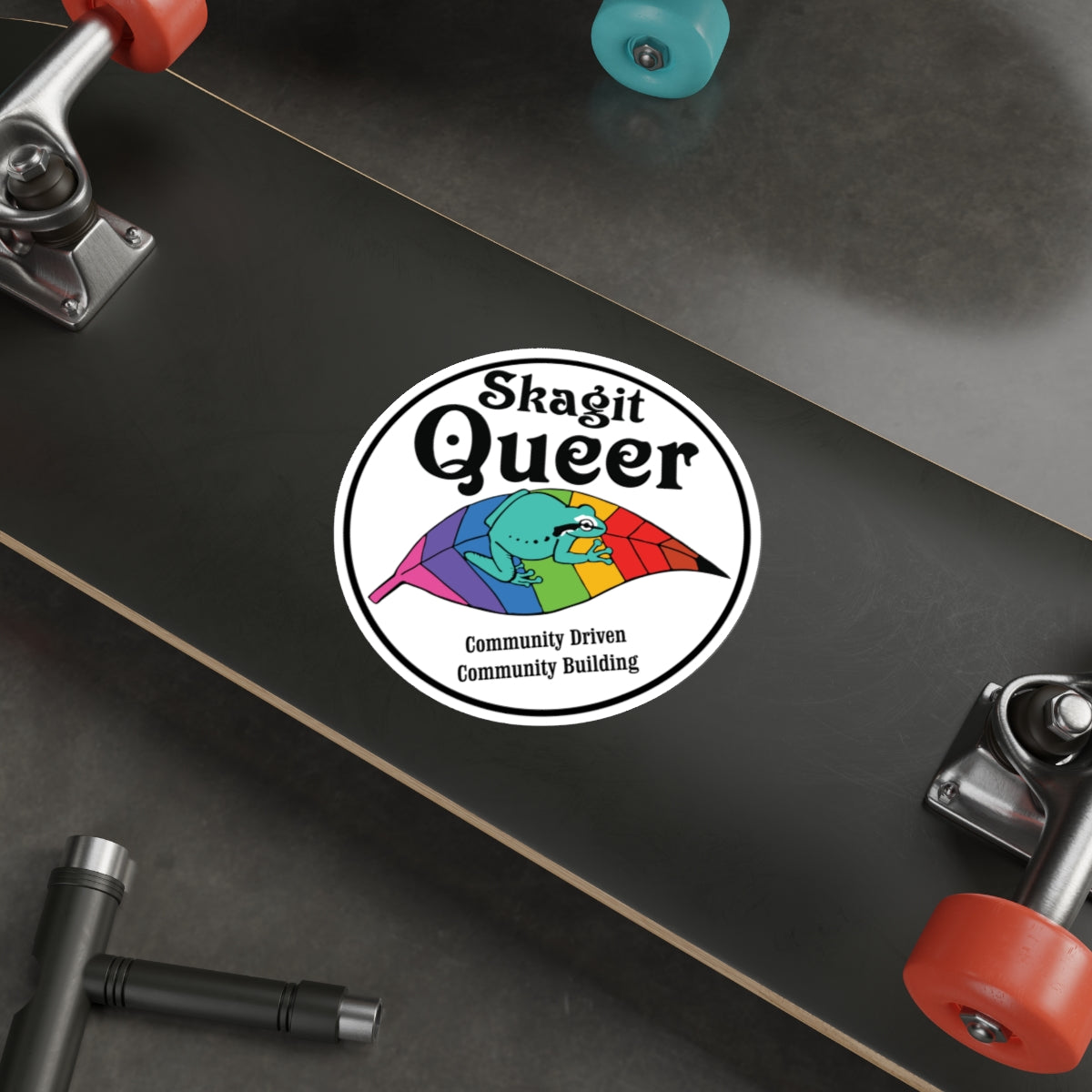 SKAGIT QUEER Stickers